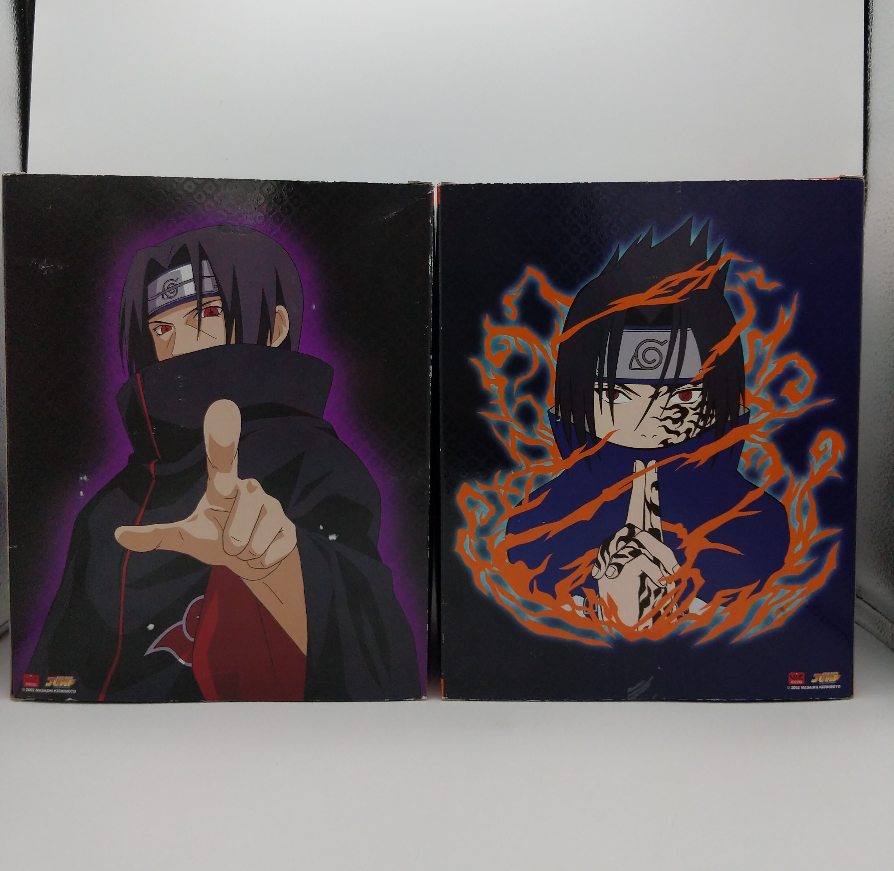 Mattel Shohen Jump's Naruto Sasuke Itachi Set of 2 Figures 2007 view 2