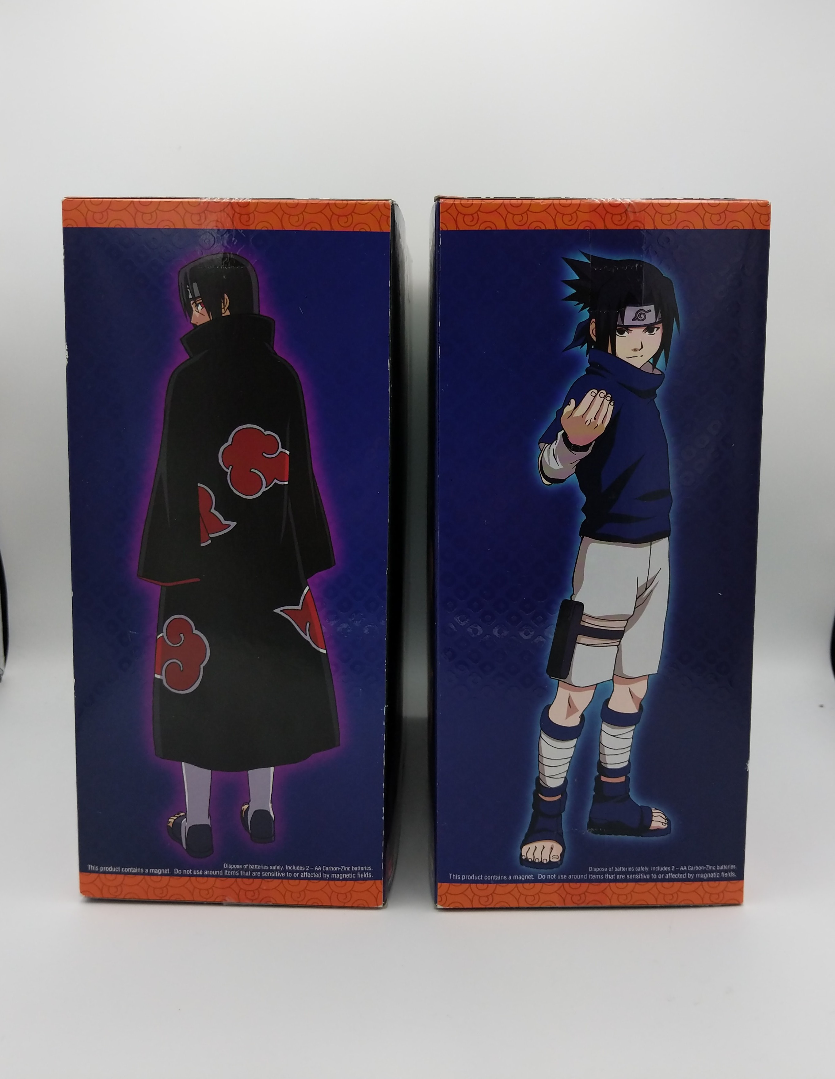 Mattel Shohen Jump's Naruto Sasuke Itachi Set of 2 Figures 2007 view 3