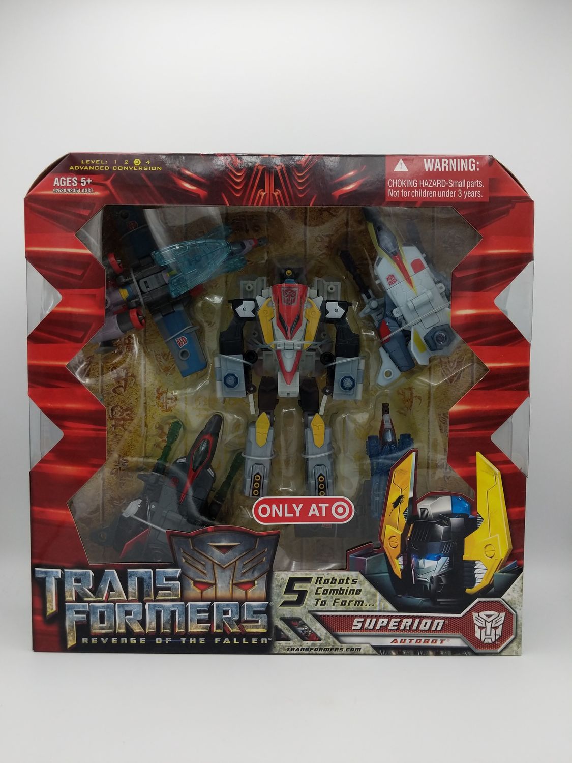 Hasbro Transformers Revenge of the Fallen Superion Autobot Target Figure 2008
