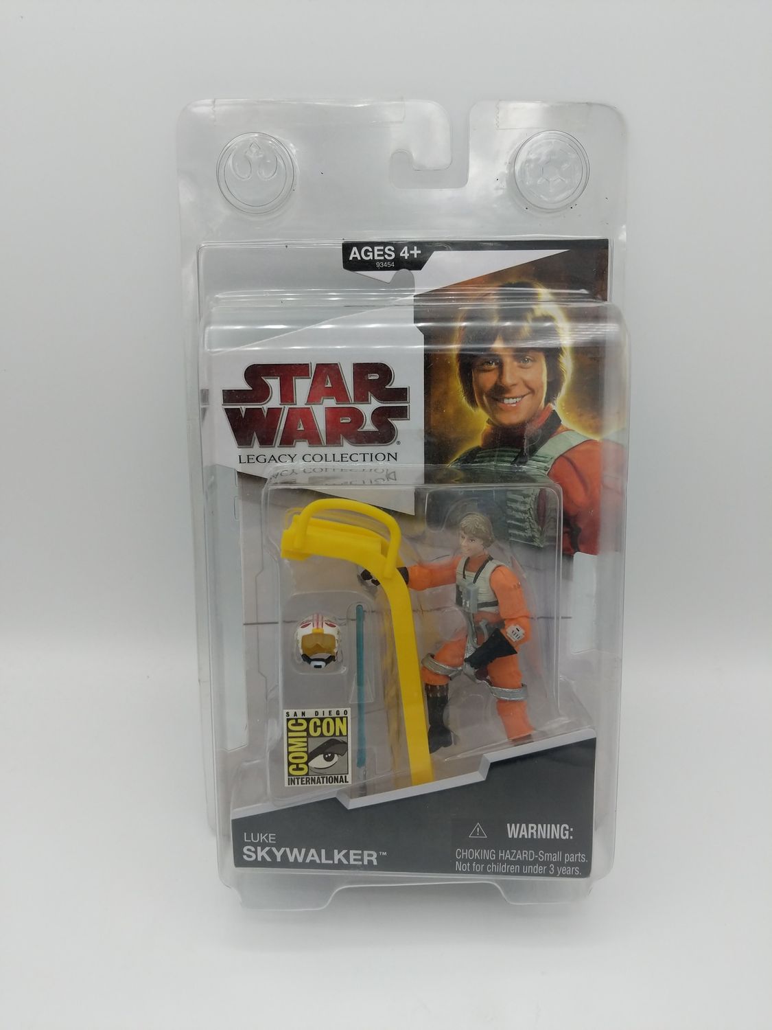 Hasbro Star Wars Lecacy Collection Luke Skywalker Figure SDCC  2009