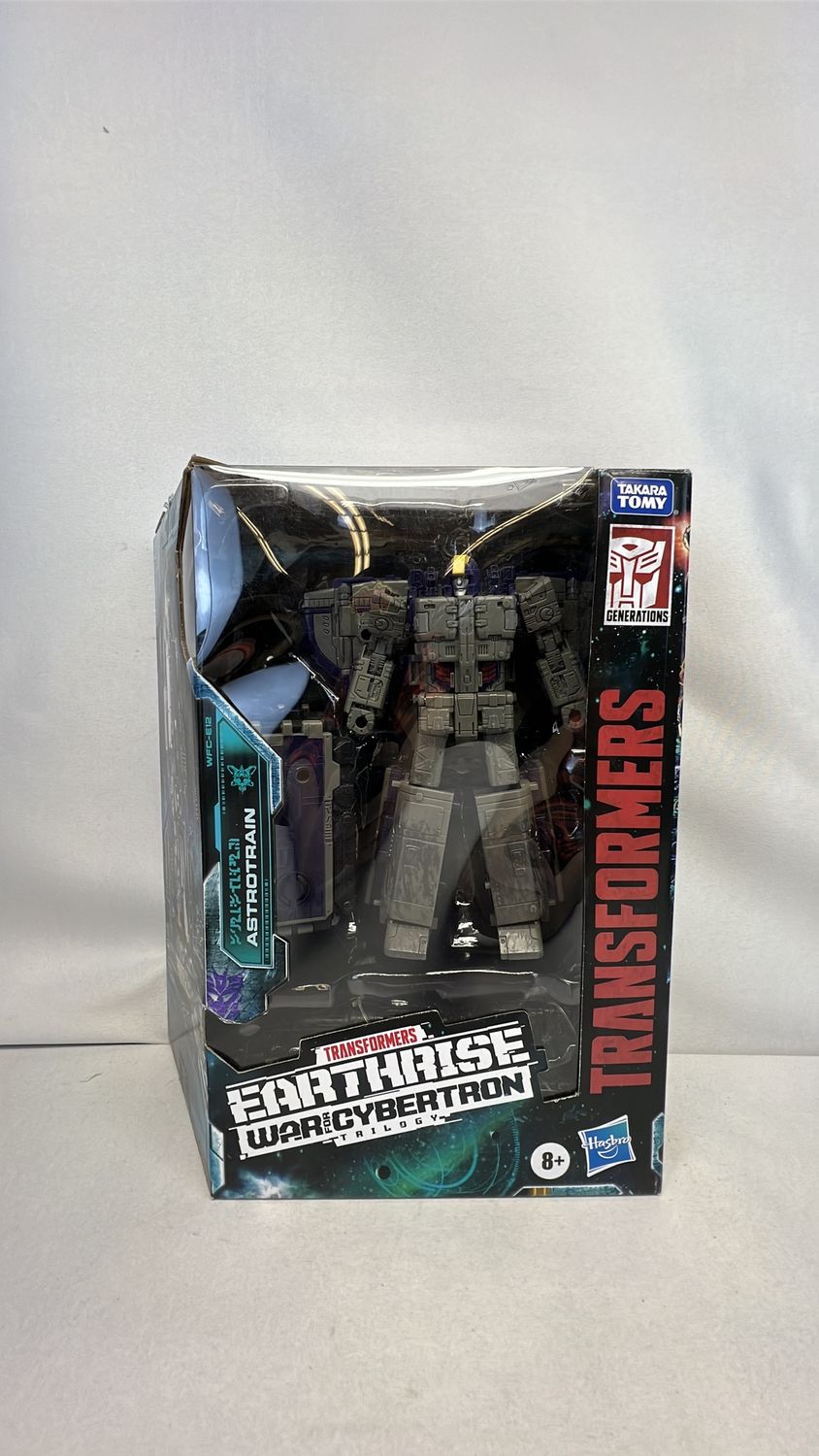Hasbro Transformers War For Cybertron Earthrise Astrotrain Figure 2020 (used) Opened Box
