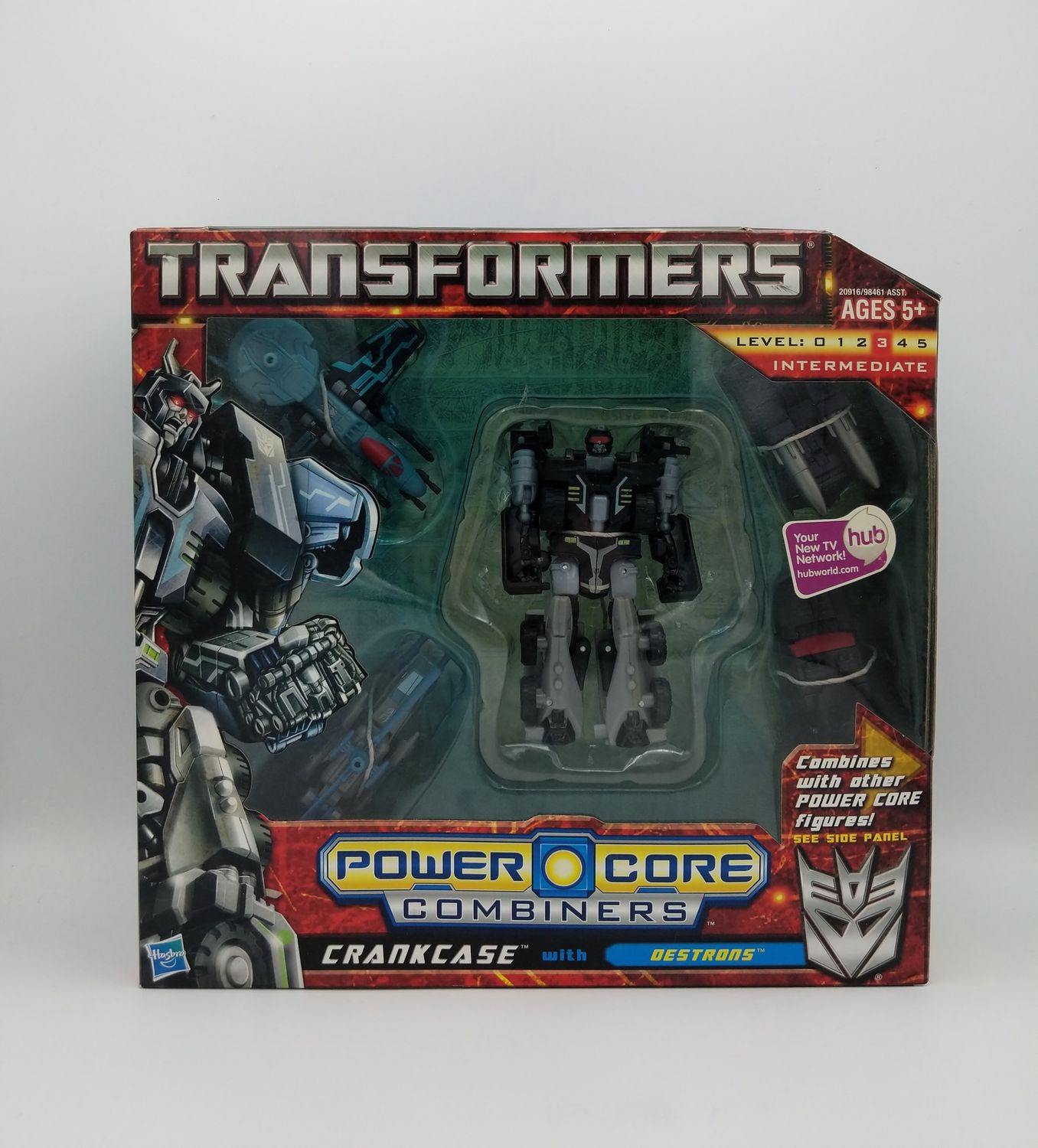 Hasbro Transformers Power Core Combiners Crankcase with Destrons  Figure 2010