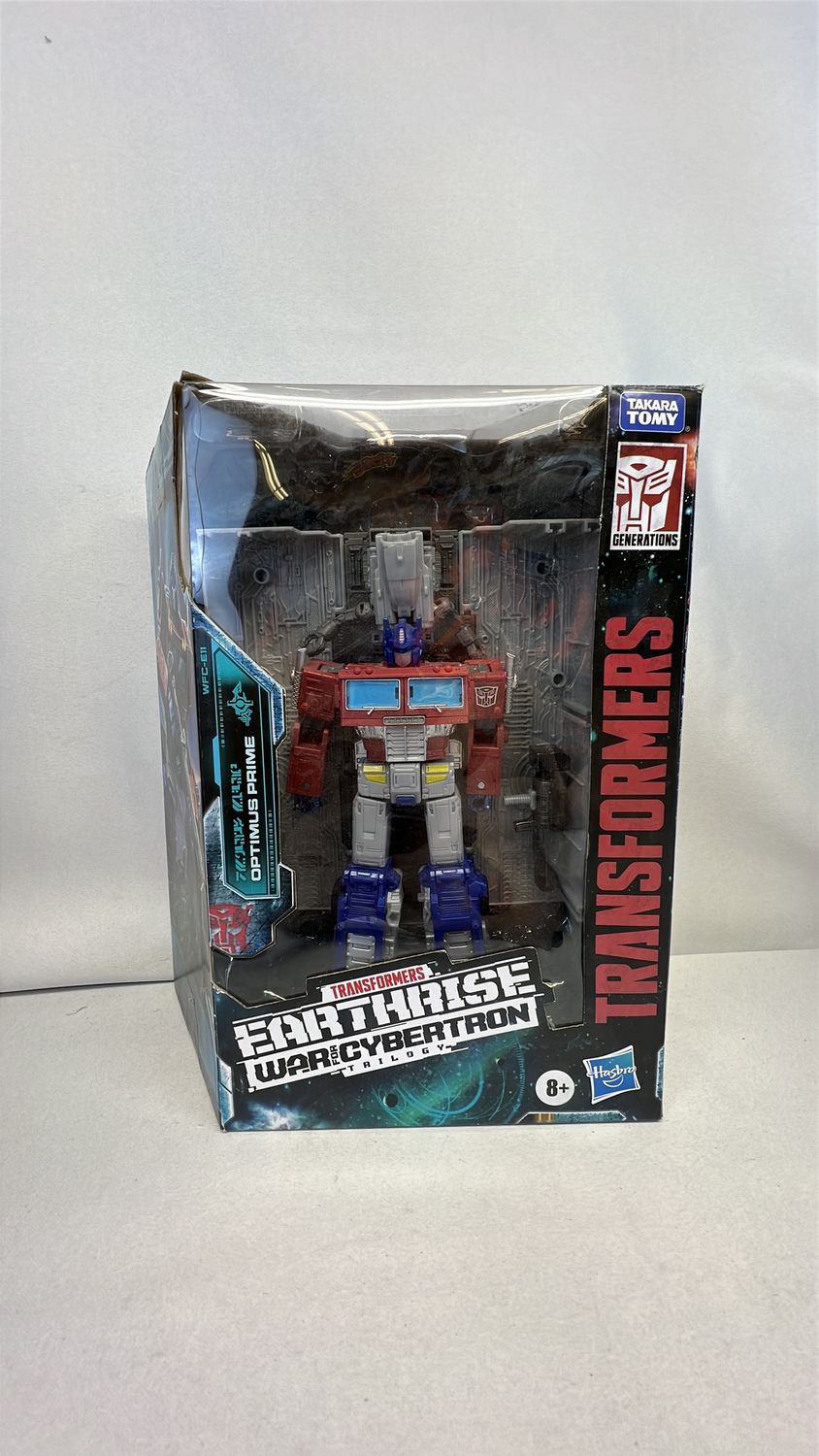 Hasbro Transformers War For Cybertron Earthrise Optimus Prime Figure 2020 (used) Open Package
