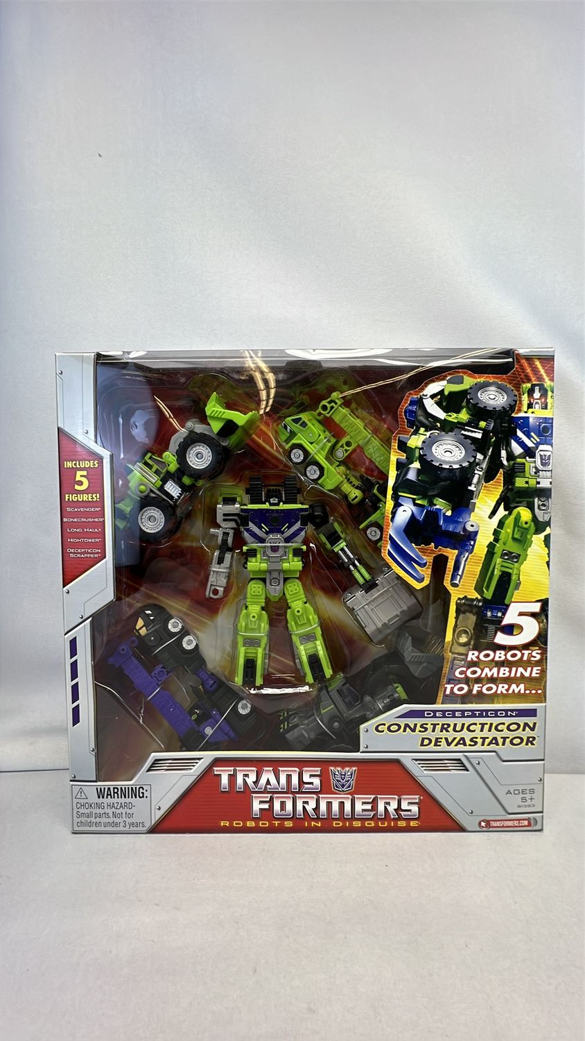 Hasbro Transformers Classics Construction Devastator Figure 2006