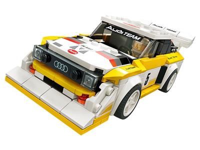 LEGO 76897 SPEED CHAMPIONS 1985 Audi Sport Quattro S1 