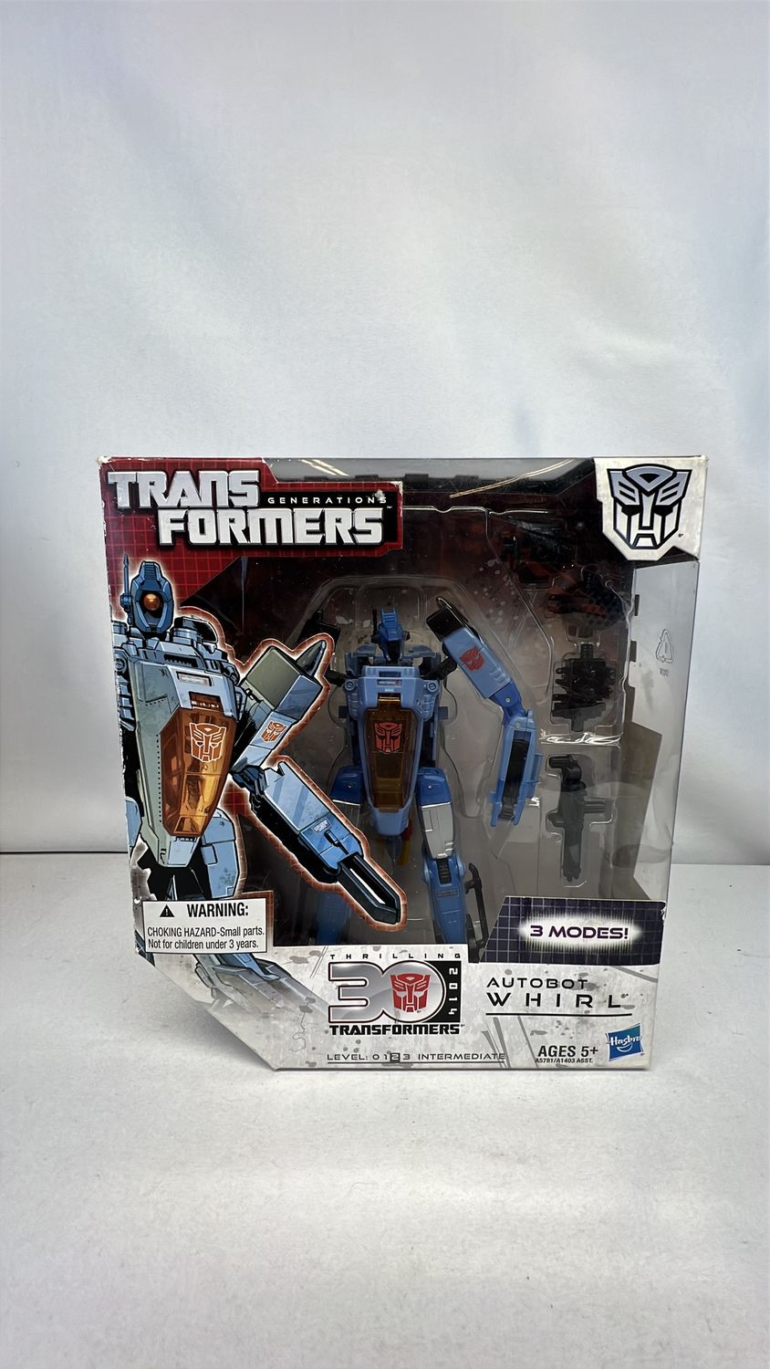 Hasbro Transformers Thrilling 30 Whirl Figure 2014 (used) 