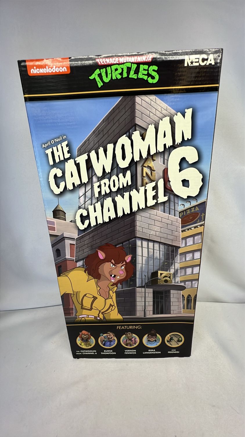 Neca Teenage Mutant Ninja Turtles The Catwoman From Channel 6 Figures 2021
