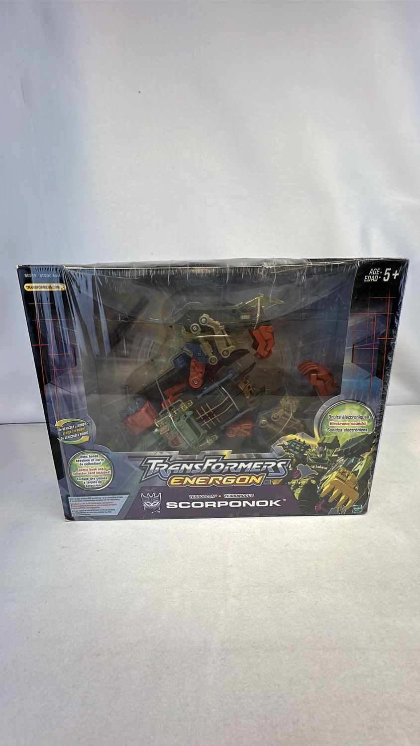 Hasbro Transformers Energon Scorponok Figure 2003