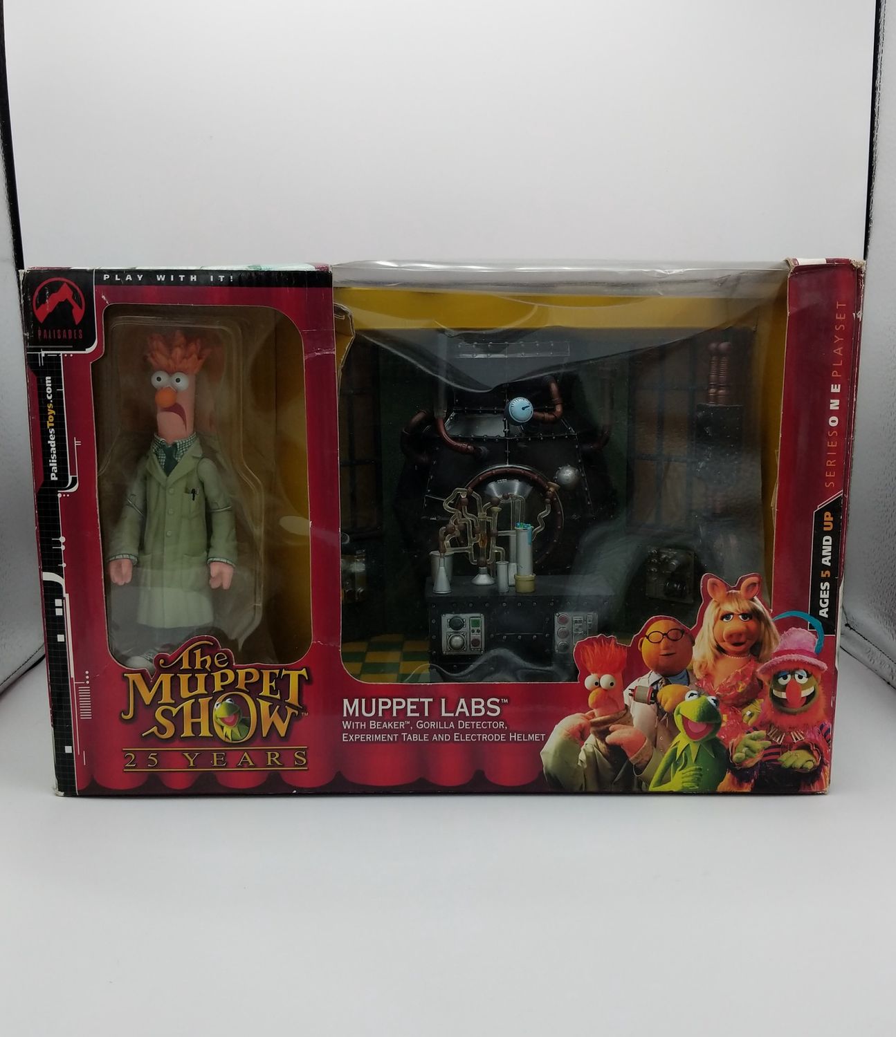 Palisades The Muppet Show Muppet Labs Series 1 Playset 200
