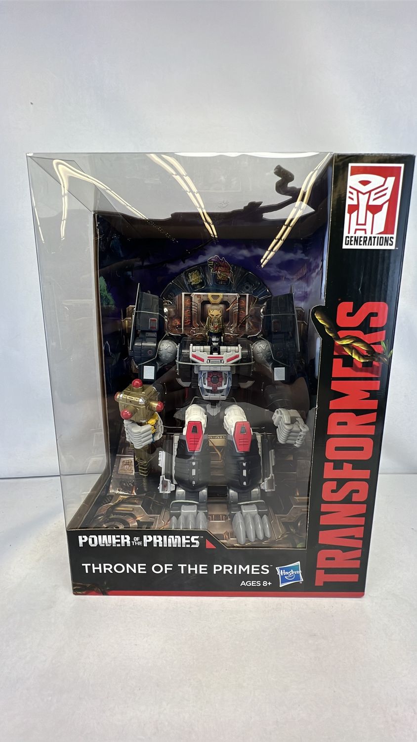 Hasbro Transformers Figure Power of the Primes Throne of the Primes Optimal Optimus Figure 2018