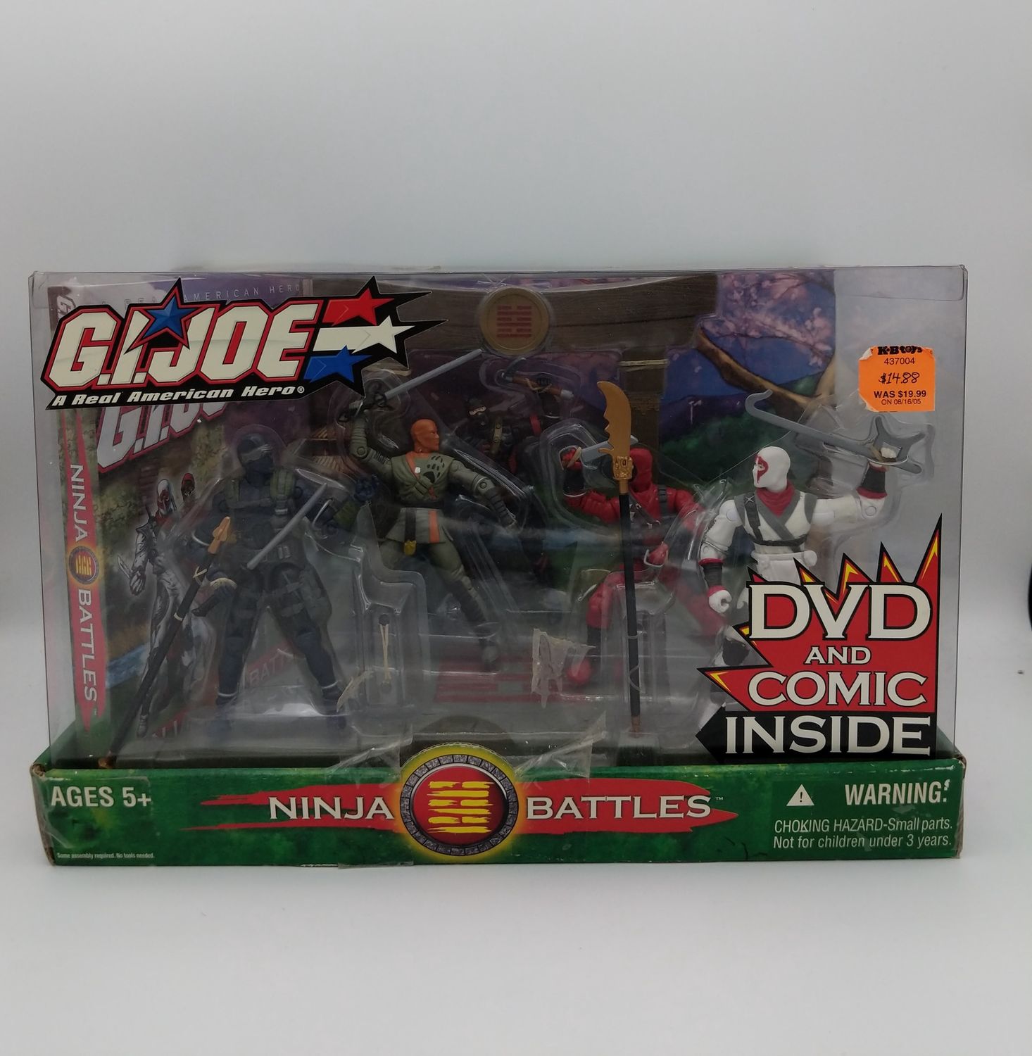 Hasbro G.I. Joe Ninja Battles Figure 2004