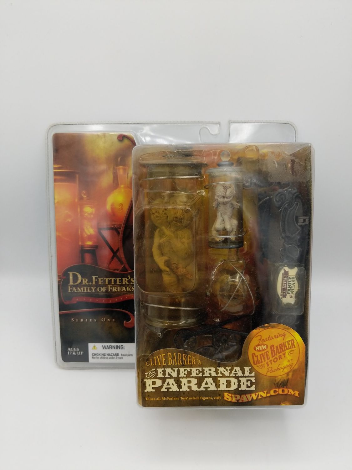 McFarlane Toys Clive Barker's The Infernal Parade Dr Fetter's Family of Freaks Figure 2004