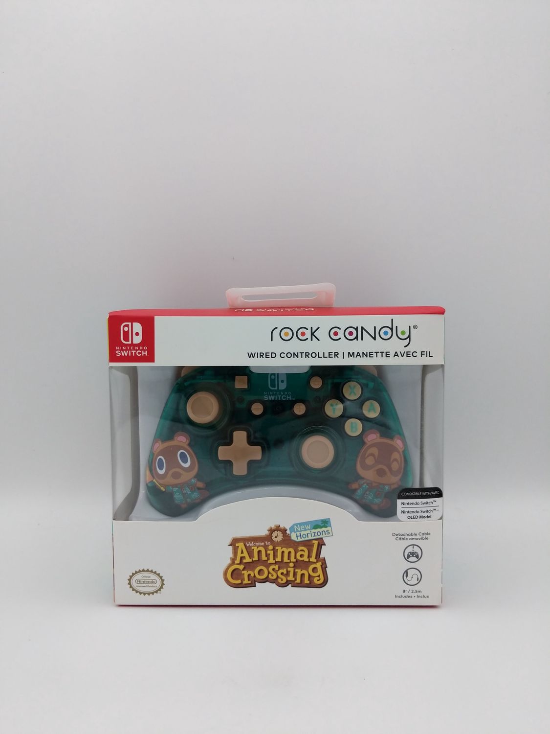 Rock Candy Nintendo Switch Wired Controller Animal Crossing 2021