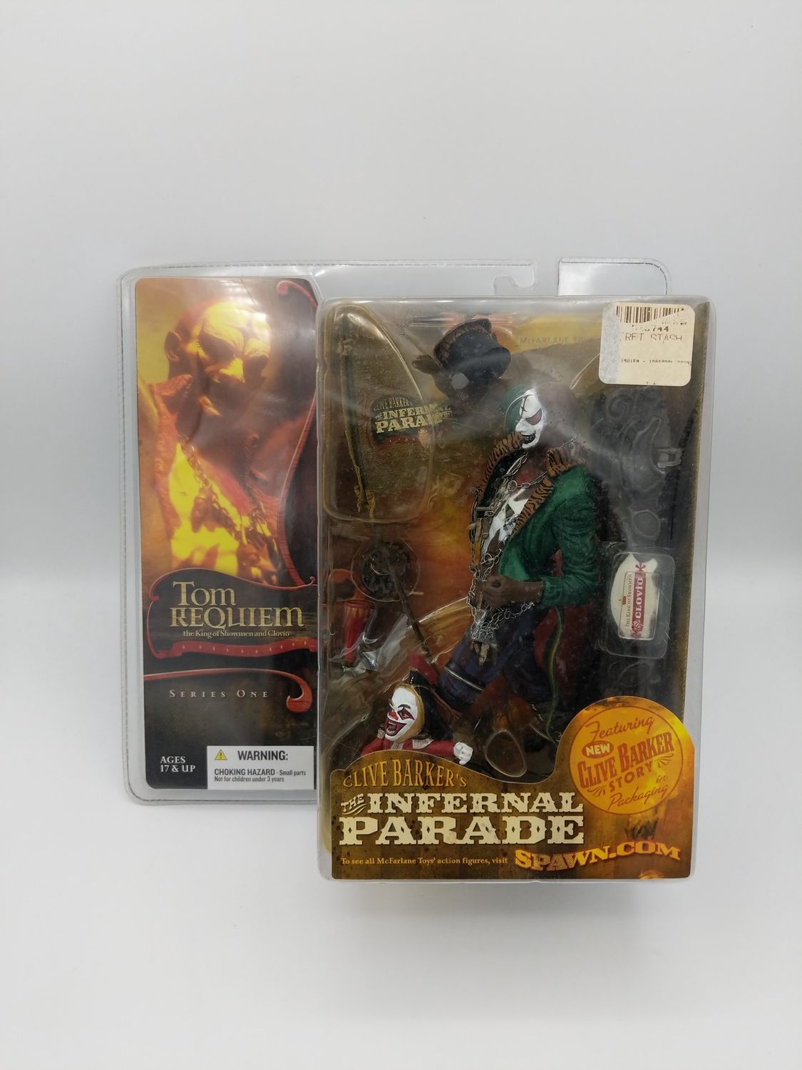 McFarlane Toys Clive Barker's The Infernal Parade Tom  Requiem 2004 