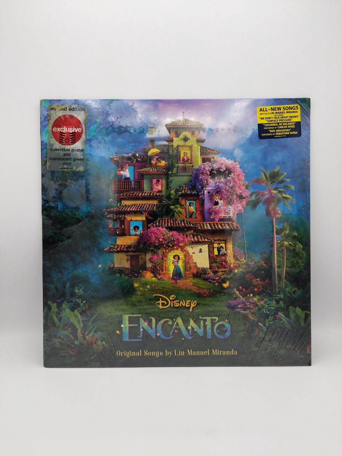 Vinyl Record Lin-Manuel Miranda Encanto Limited Edition Translucent Green