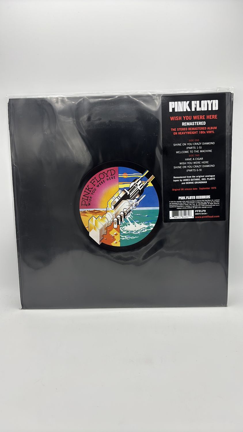 Vinyl Record Wish You Were Here Remastered 180g Vinyl By Pink Floyd