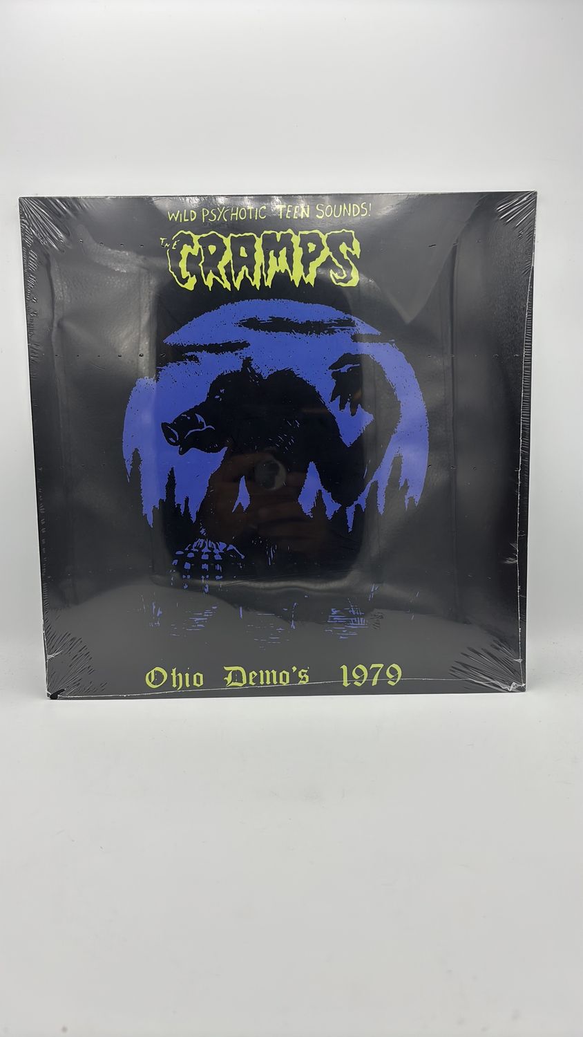 Vinyl Record Wild Psychotic Teen Sounds Ohio Demos 1979 LP By The Cramps