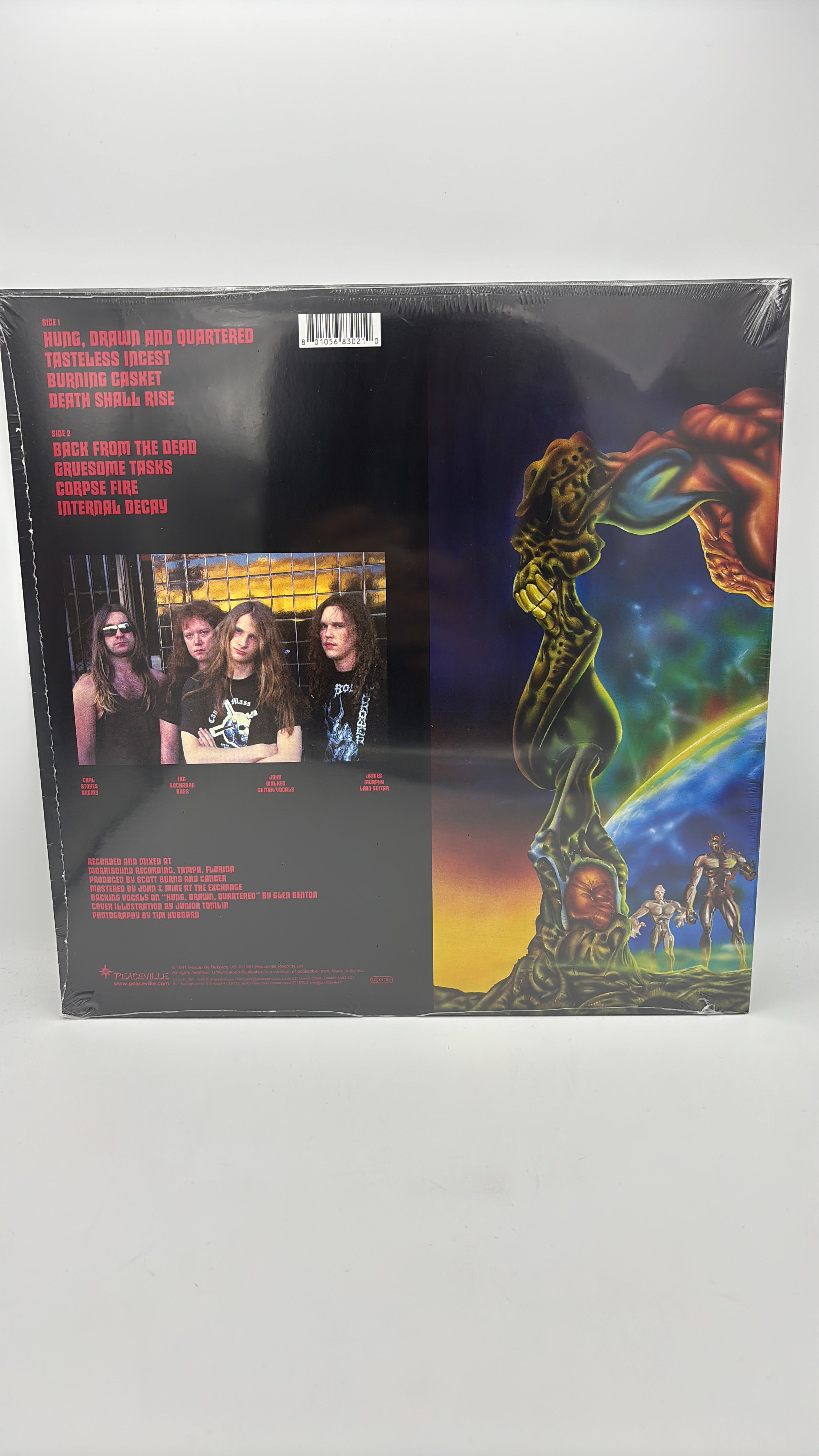 Vinyl Record Death Shall Rise Black By Cancer view 2
