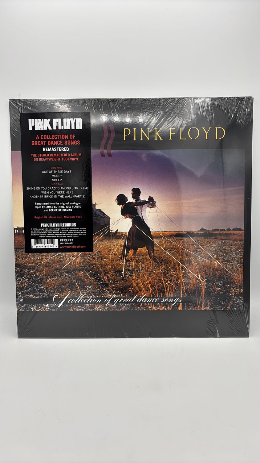 Vinyl Record A Collection Of Great Dance Songs Remastered By Pink Floyd