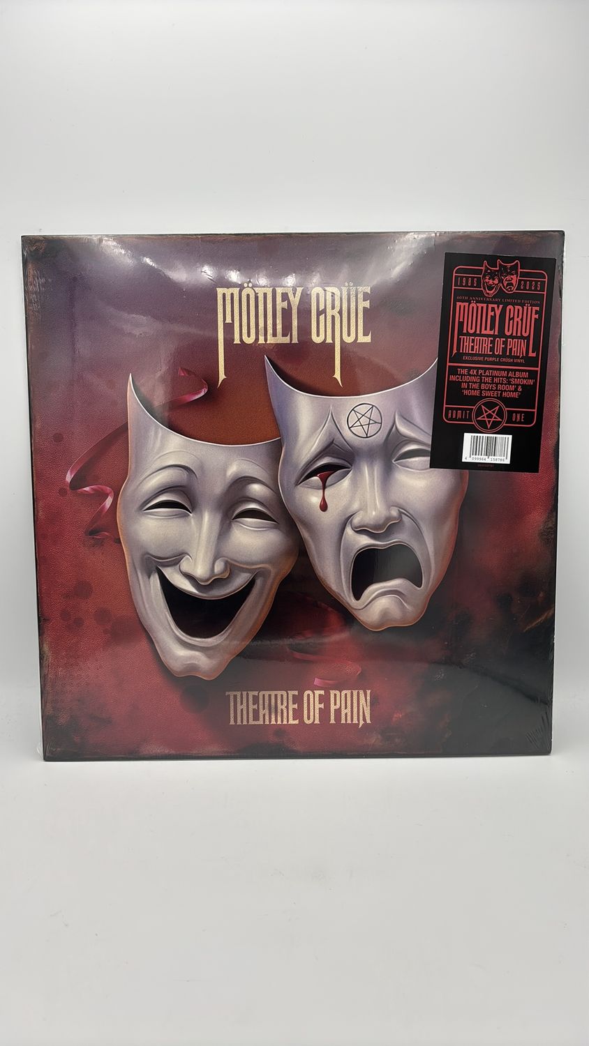 Vinyl Record Theatre Of Pain By Möntley Crüe