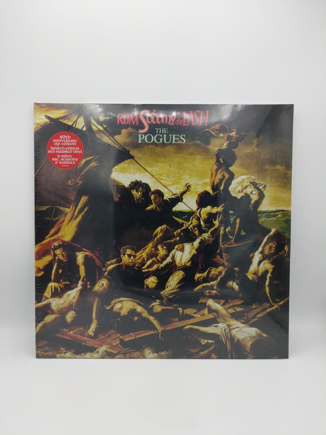 Vinyl Record | The Pogues | Rum Sodomy &amp; the Lash  Red Marbled Vinyl