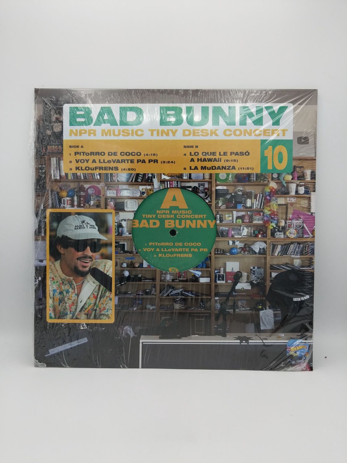 Vinyl Record | Bad Bunny | NPR Music Tiny Desk Concert