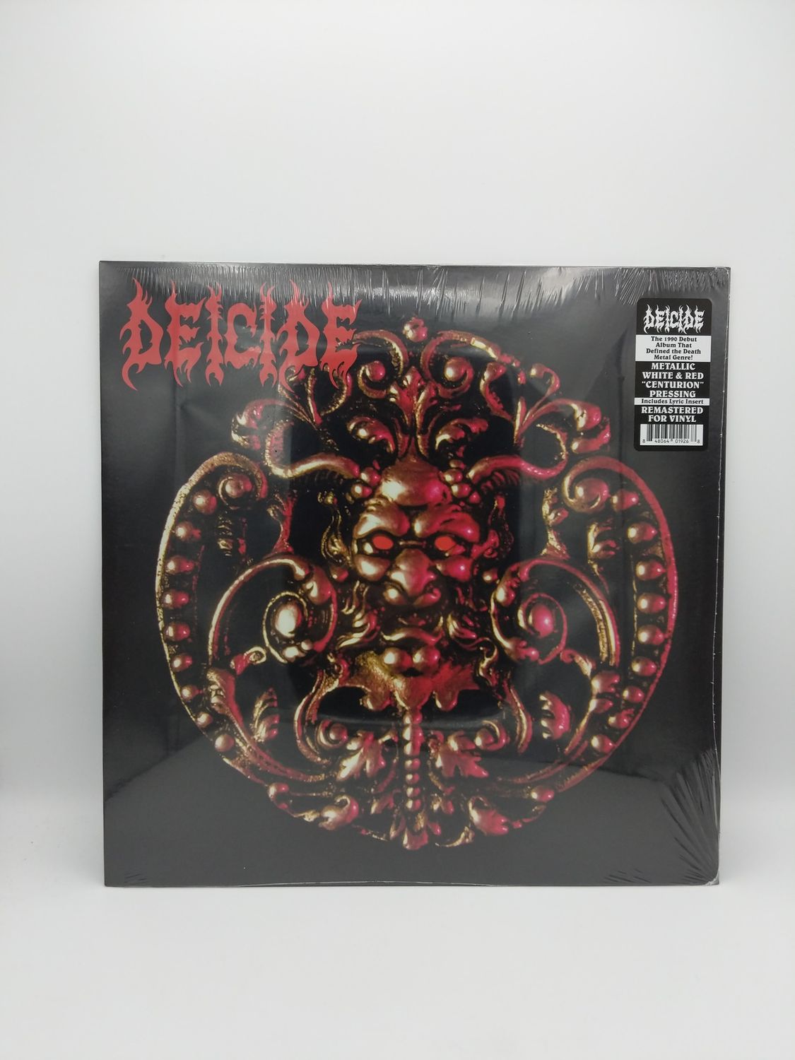 Vinyl Record | Deicide | Remastered LP Metallic White &amp; Red "Centurion" Pressing