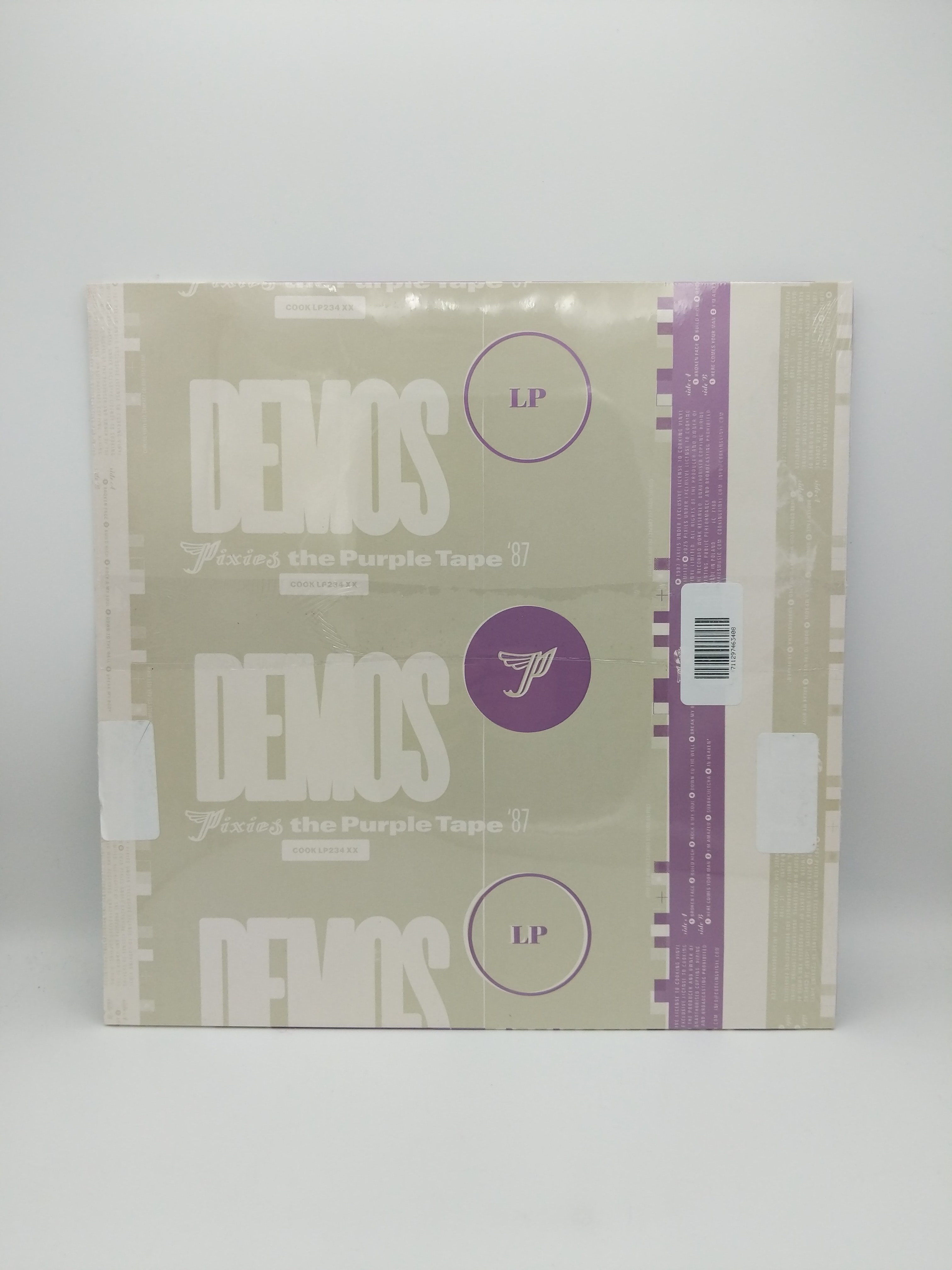 Vinyl Record | Pixies | Demos The Purple Tapes '87 Purple Smoke Vinyl view 2