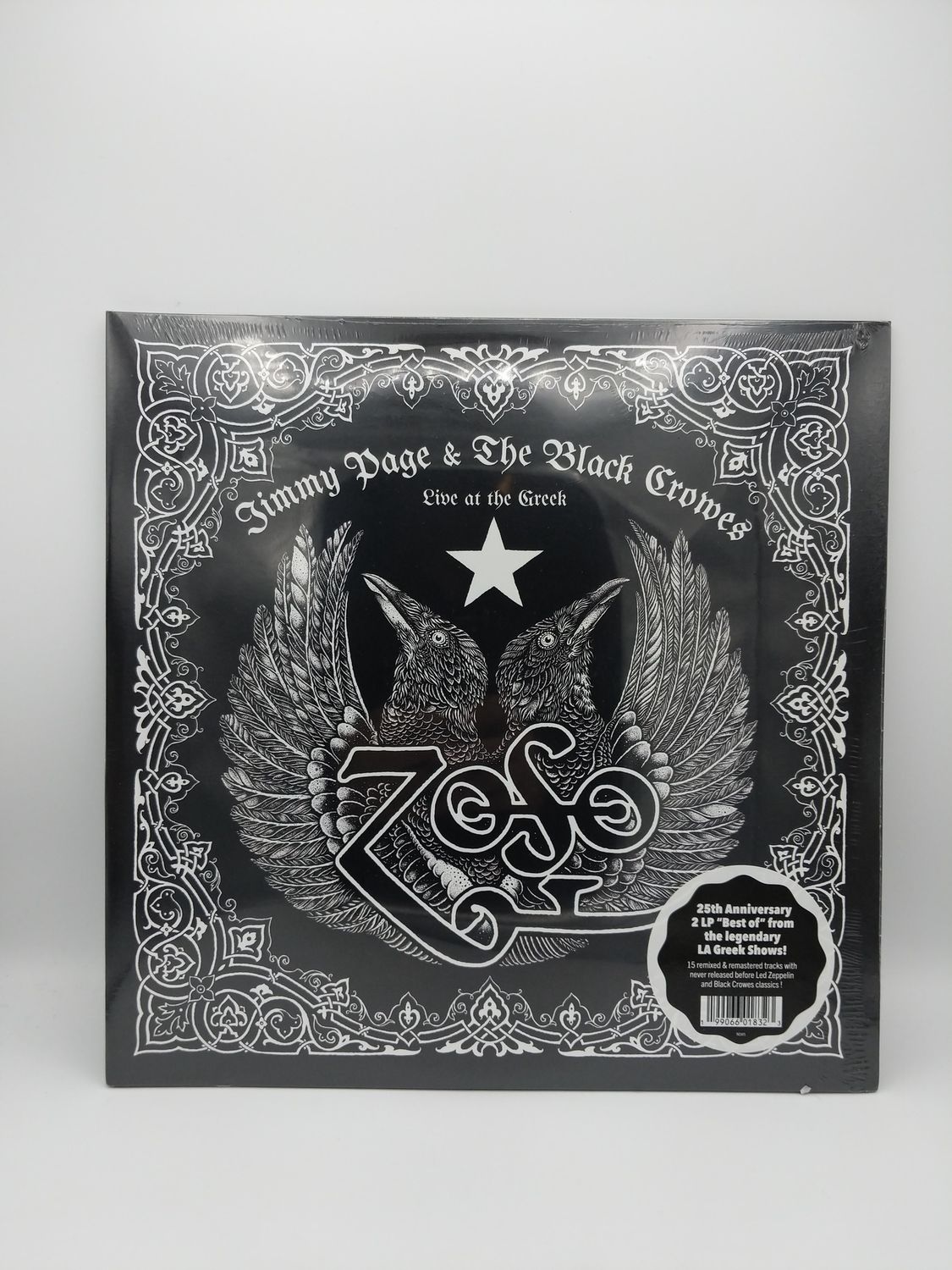 Vinyl Record | Jimmy Page &amp; The Crowes | Live at the Greek 25th Anniversary