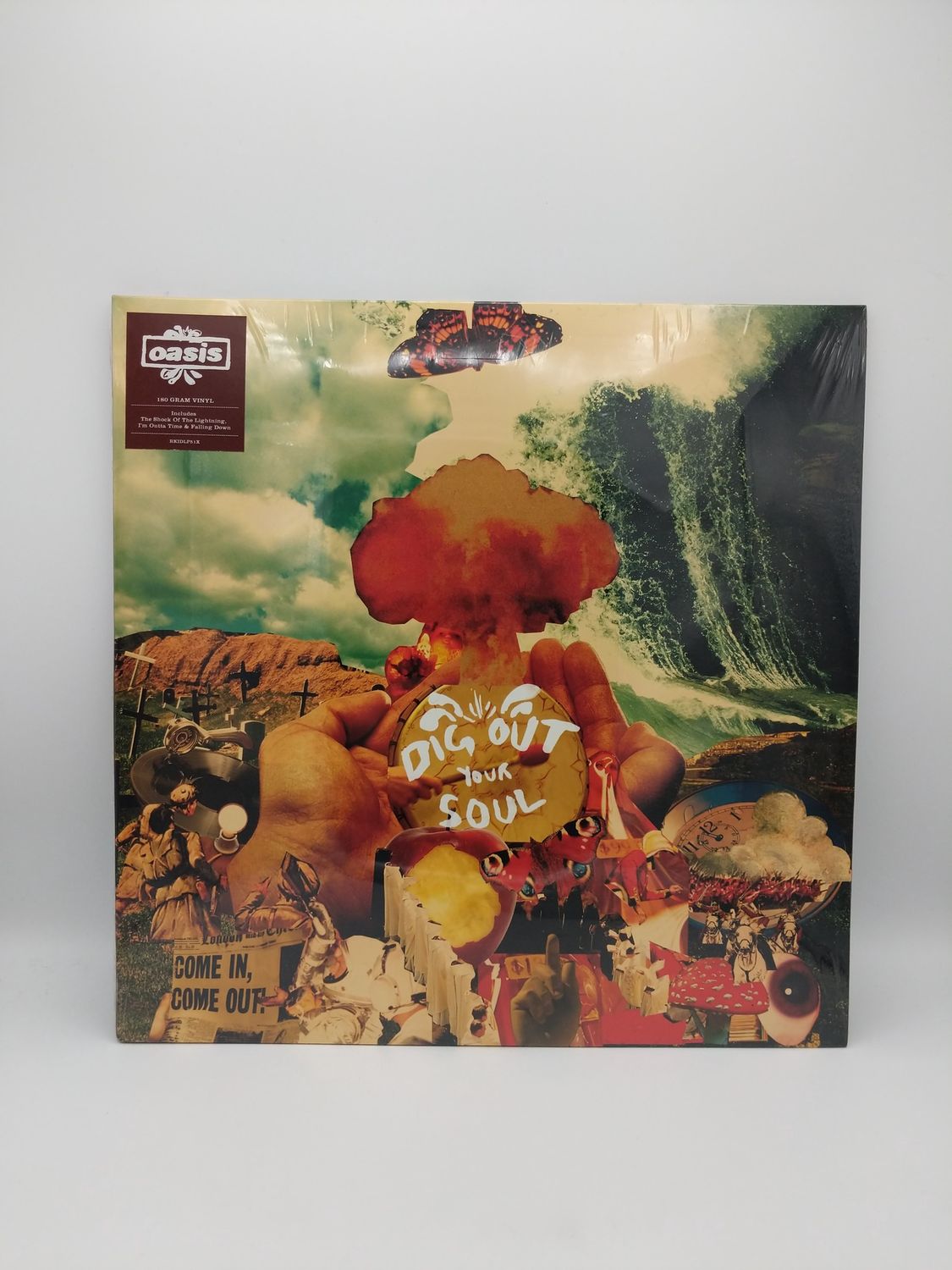 Vinyl Record Oasis Dig Out Your Soul 180 Gram  Double Vinyl