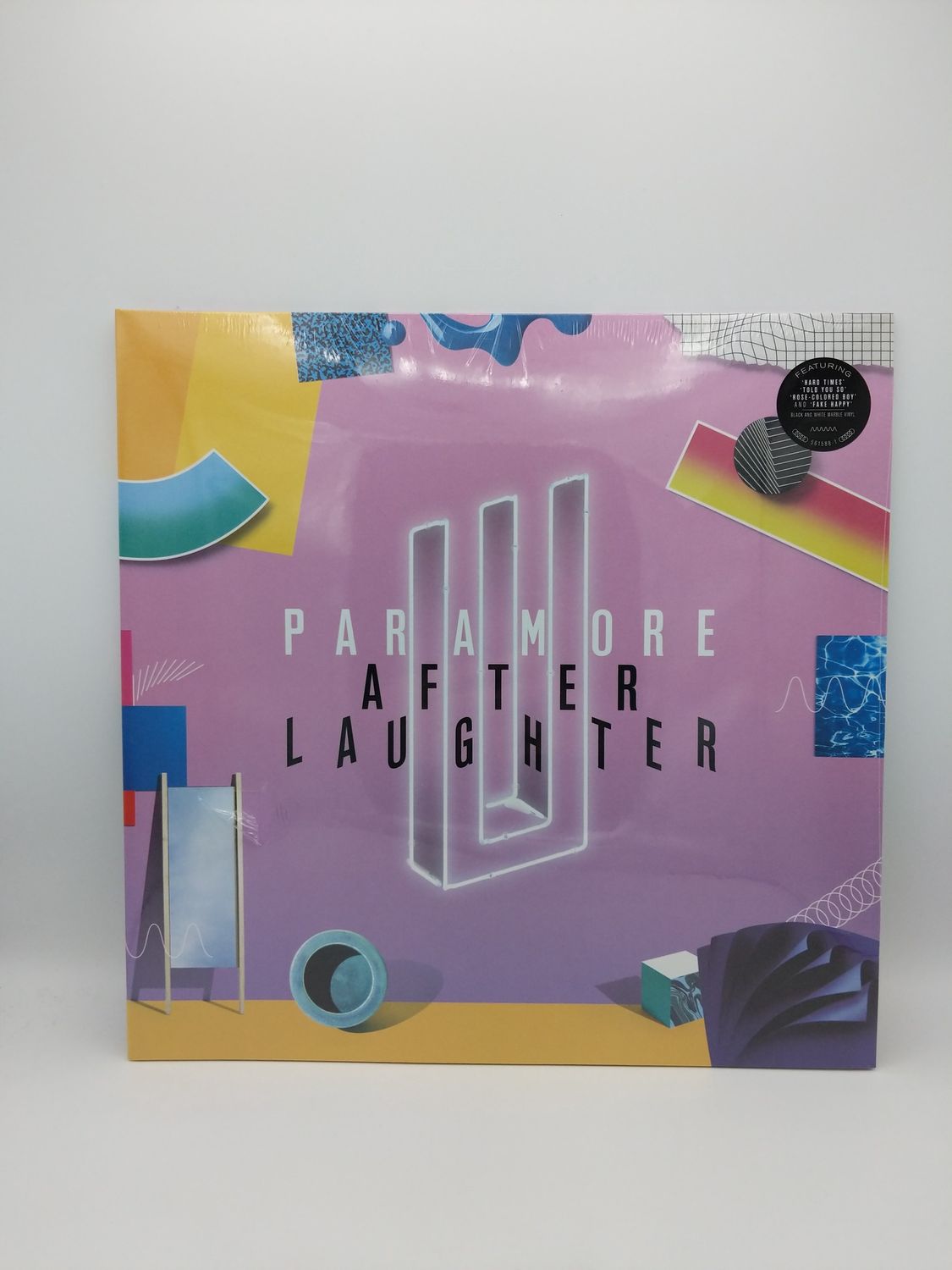 Vinyl Record Paramore After Laughter Black and White Marble Vinyl