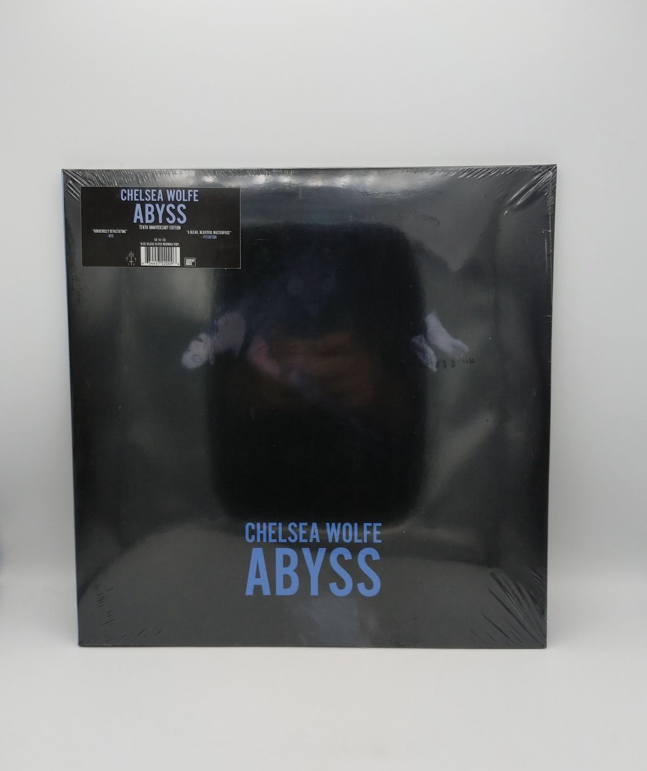 Vinyl Record Chelsea Wolfe Abyss Blue/Black/Silver Insomnia Vinyl
