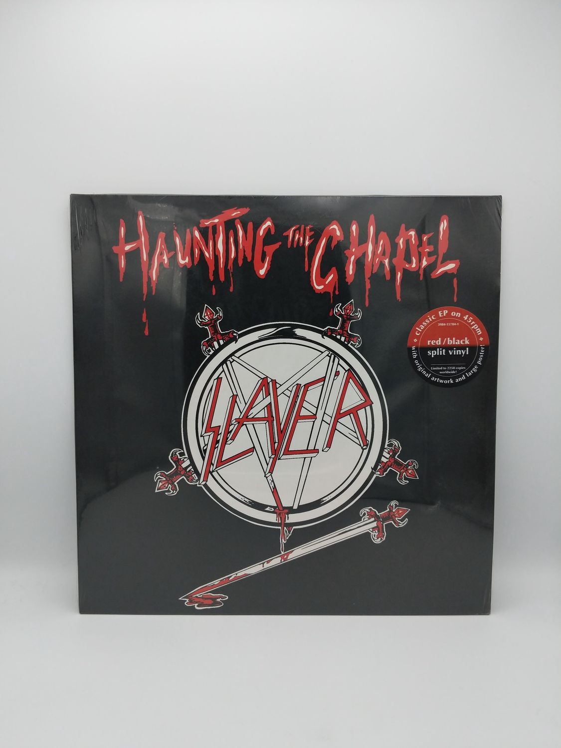 Vinyl Record Slayer Haunting the Chapel Red/Black Vinyl