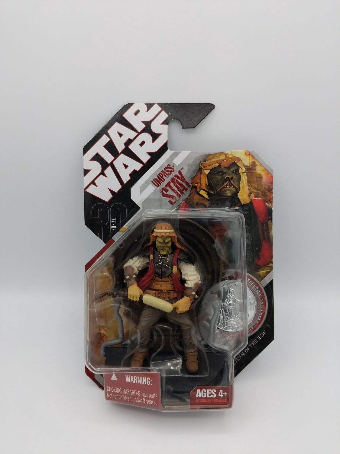 Hasbro Star Wars Umpass-Stay with Exclusive Collector Coin  2007