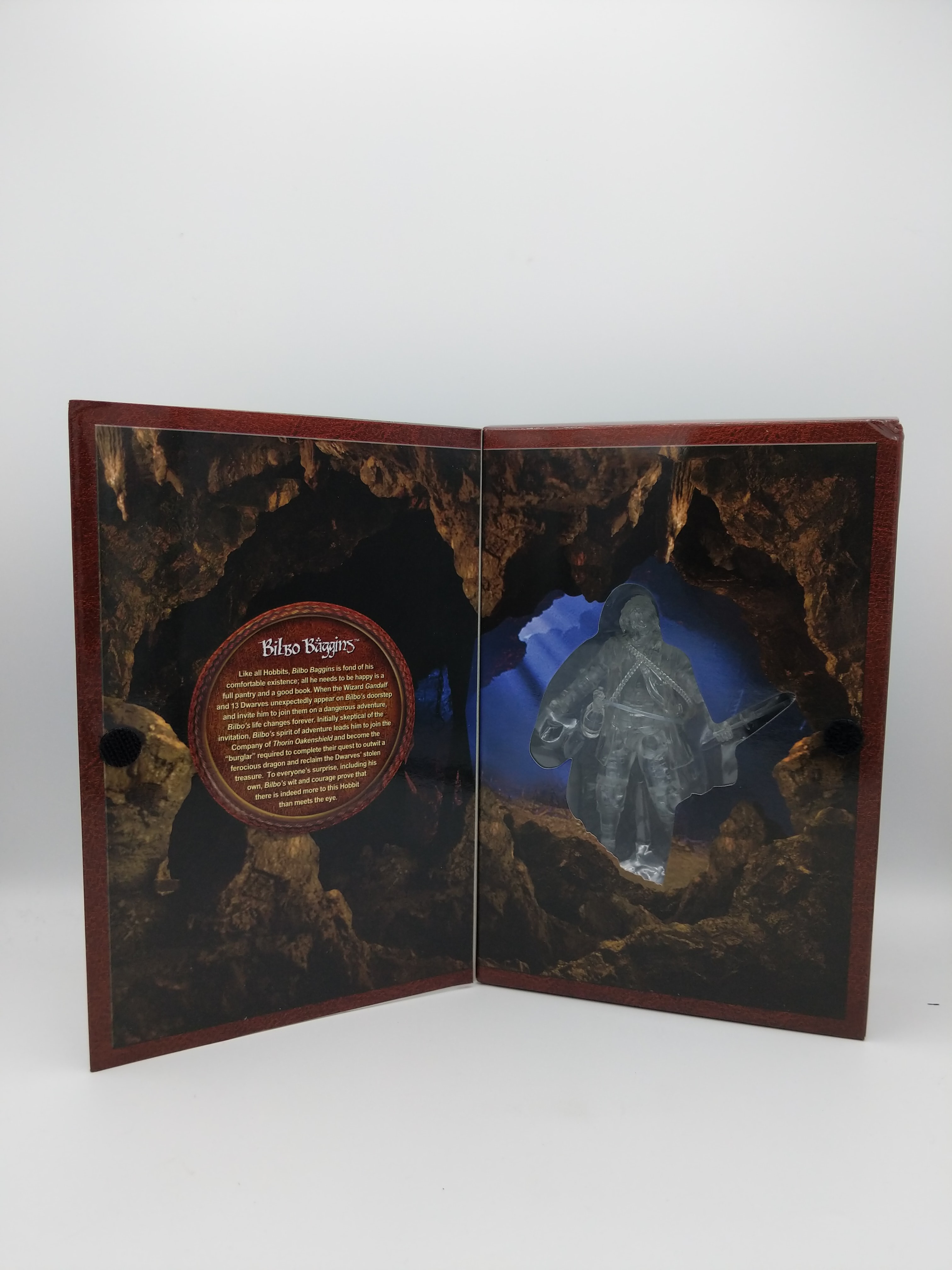 The Bridge The Hobbit Bilbo Baggins Clear Figure SDCC Limited Edition 2012 view 2
