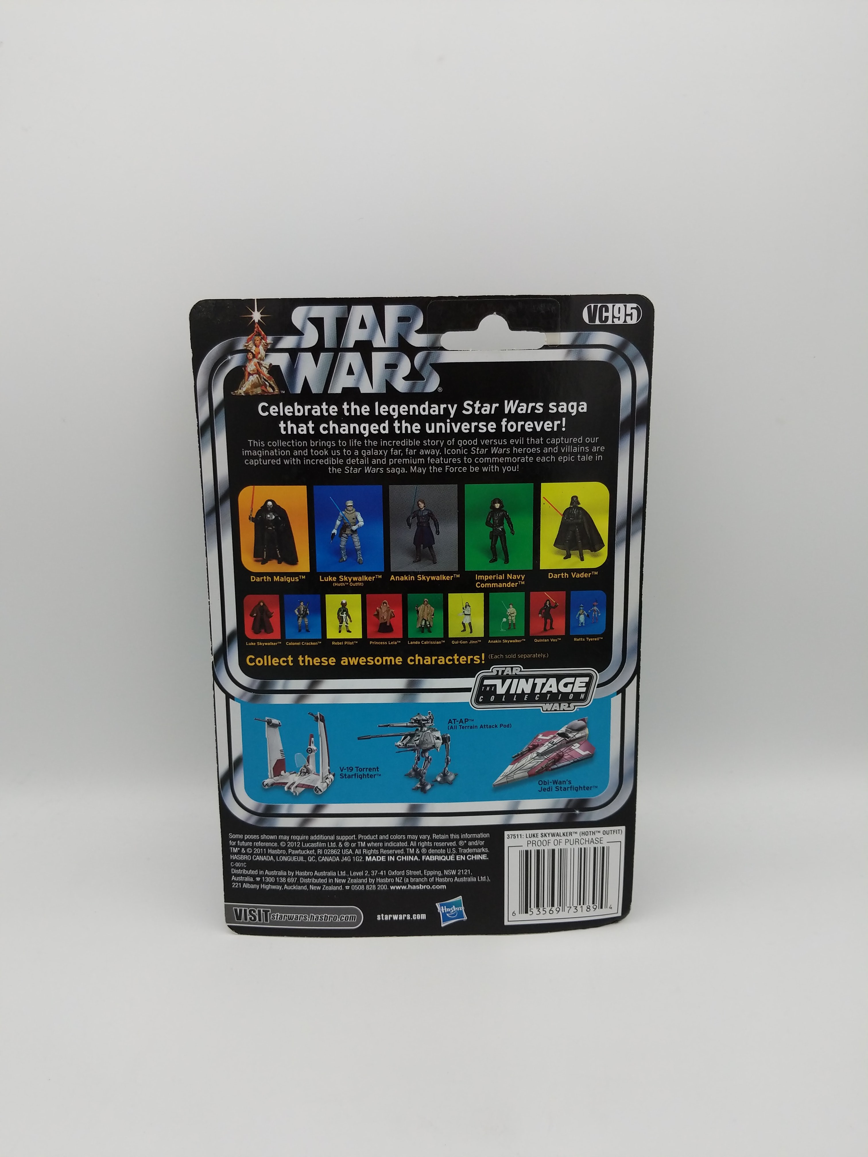 Hasbro Star Wars Luke Skywalker Hoth Outfit Figure 2012 view 2