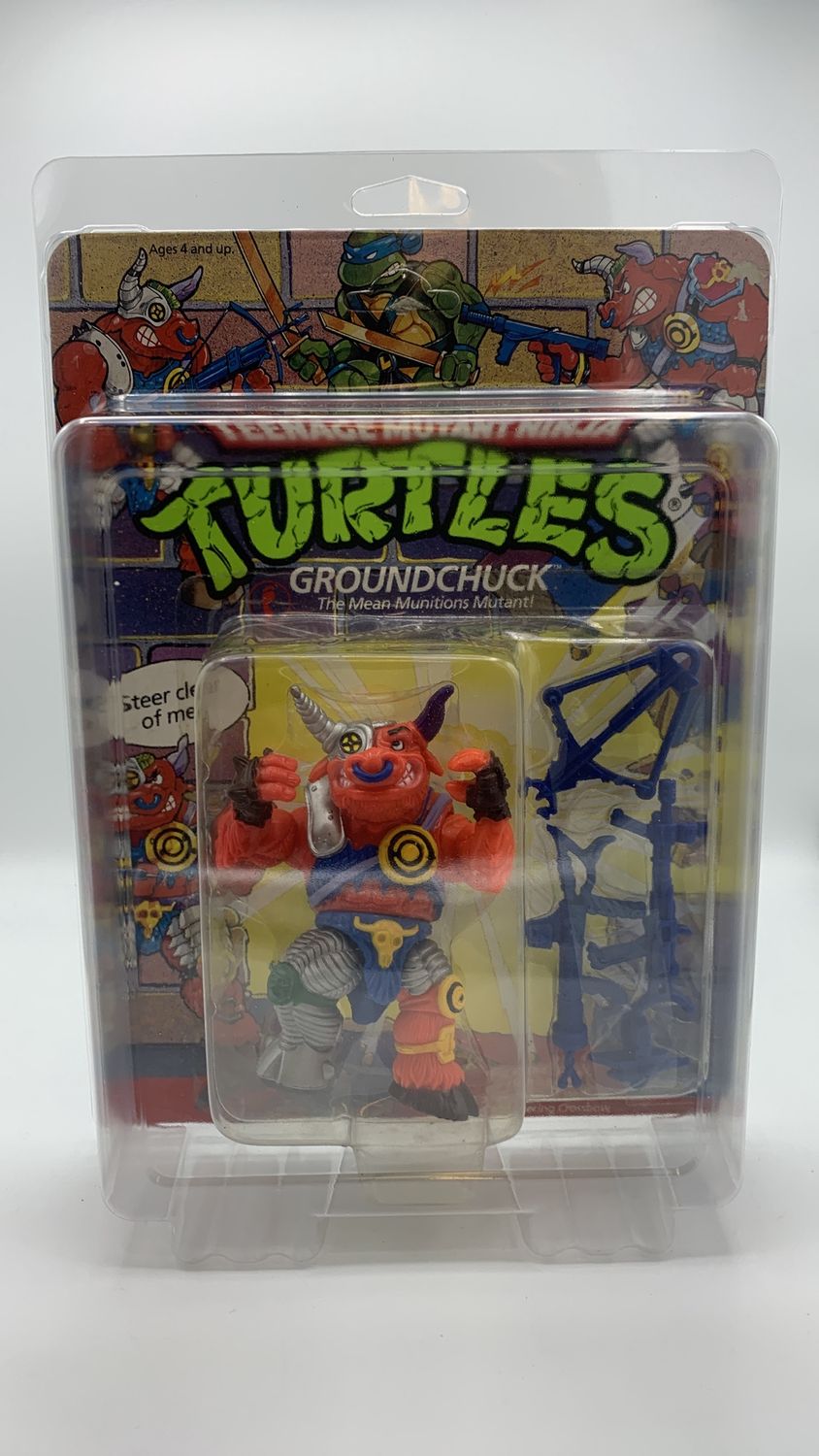 Playmates Teenage Mutant Ninja Turtles Groundchuck Vintage Figure 1991