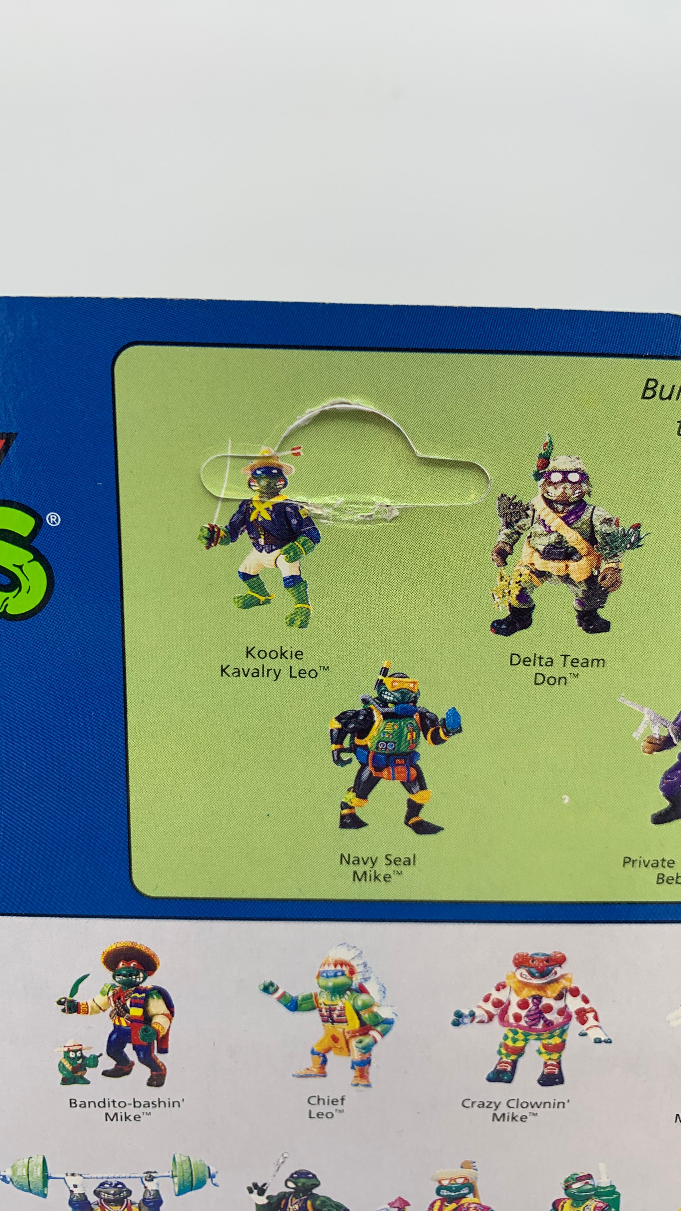 Playmates Teenage Mutant Ninja Turtles Yankee Doodle Raph Vintage Figure 1992 view 4