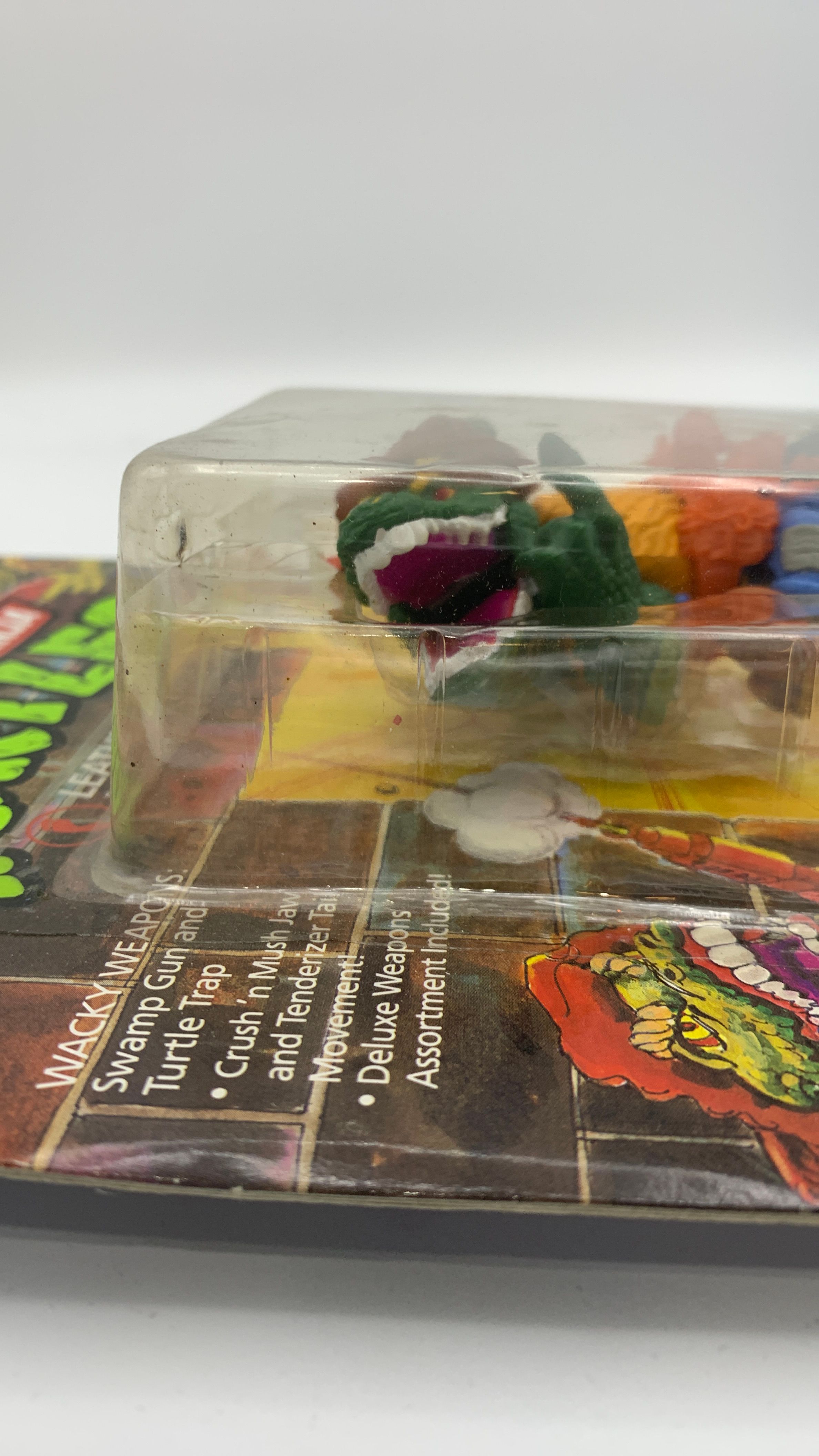 Playmates Teenage Mutant Ninja Turtles Leatherhead Vintage Figure 1989 view 2
