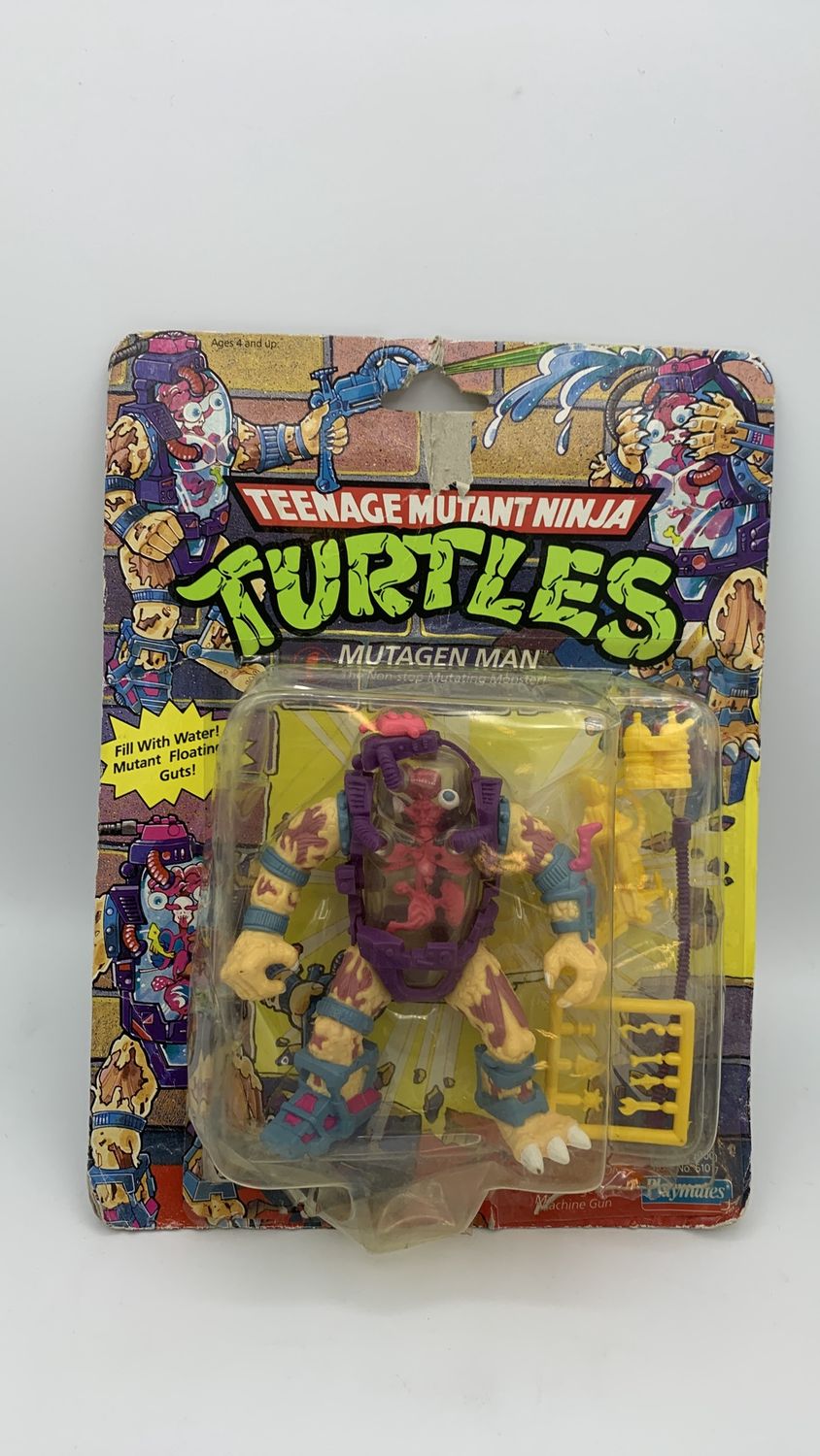 Playmates Teenage Mutant Ninja Turtles Mutagen Man Vintage Figure 1990