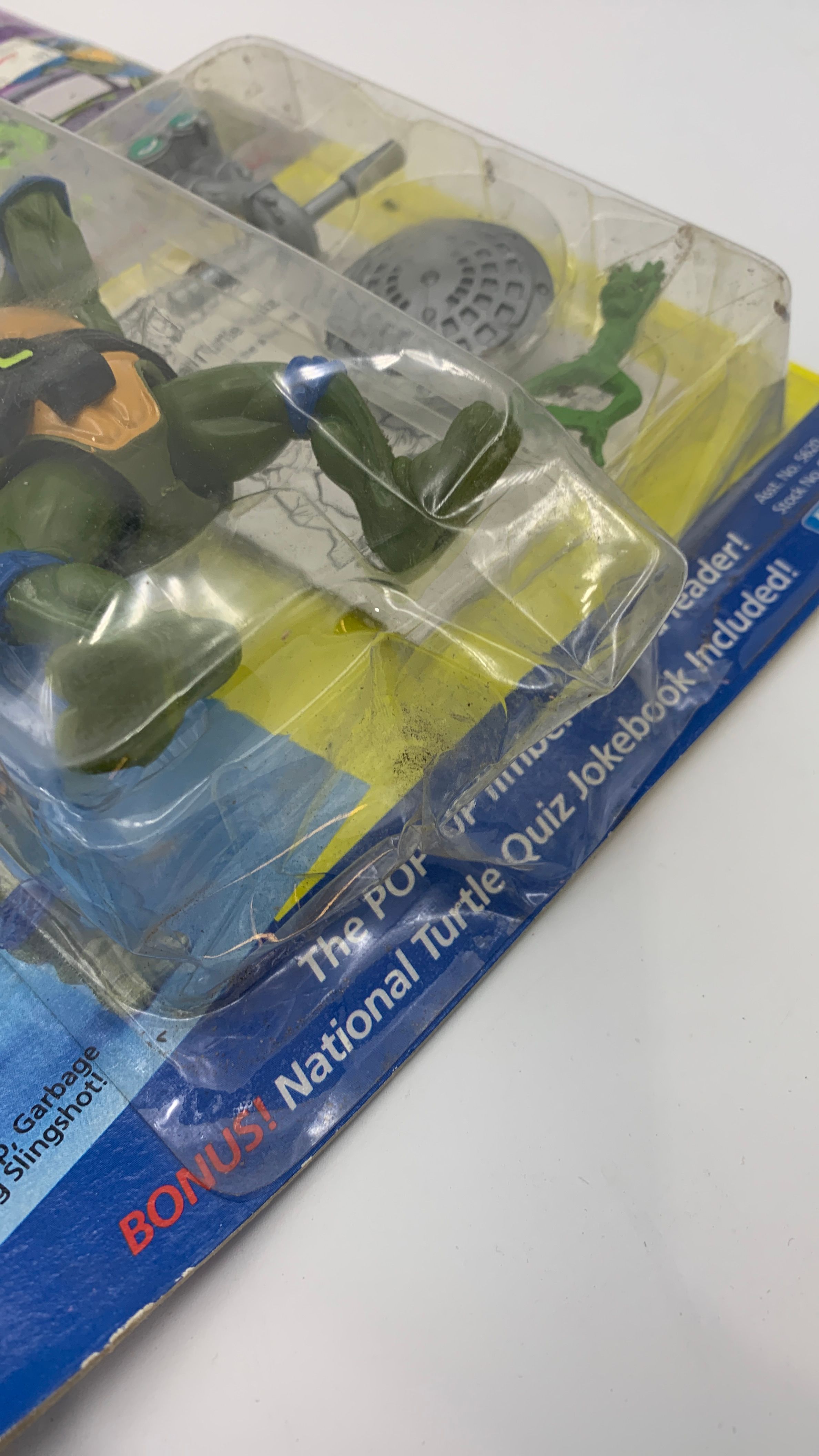 Playmates Teenage Mutant Ninja Turtles Headdroppin’ Leo Vintage Figure 1991 view 5