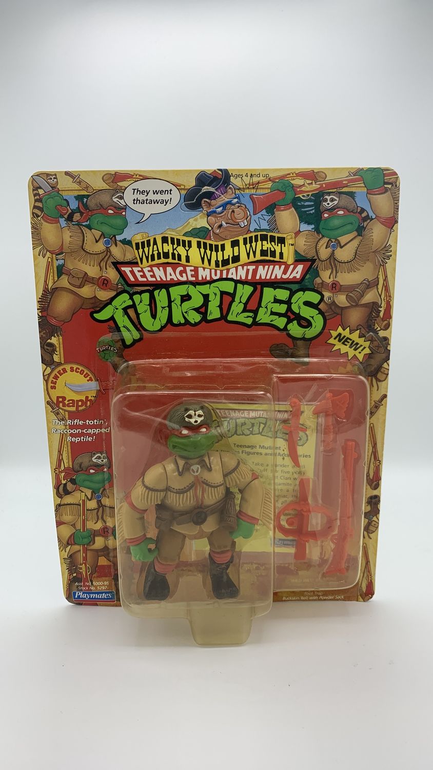 Playmates Teenage Mutant Ninja Turtles Sewer Scout Raph Vintage Figure 1992