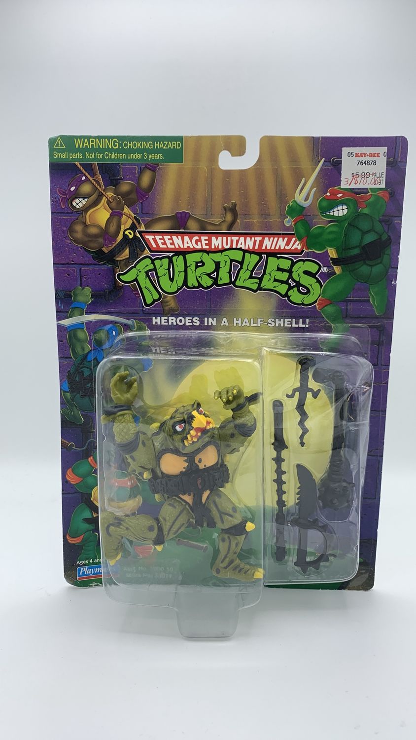 Playmates Teenage Mutant Ninja Turtles Tokka Vintage Figure 1998