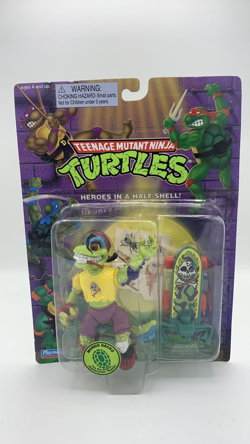 Playmates Teenage Mutant Ninja Turtles Mondo Gecko Vintage Figure 1995