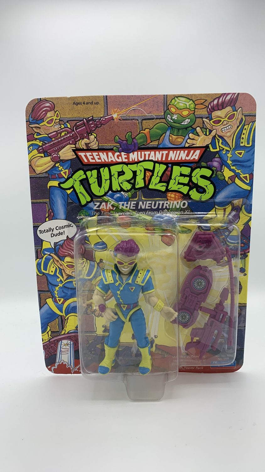 Playmates Teenage Mutant Ninja Turtles Zak, The Neutrino Vintage Figure (1991)