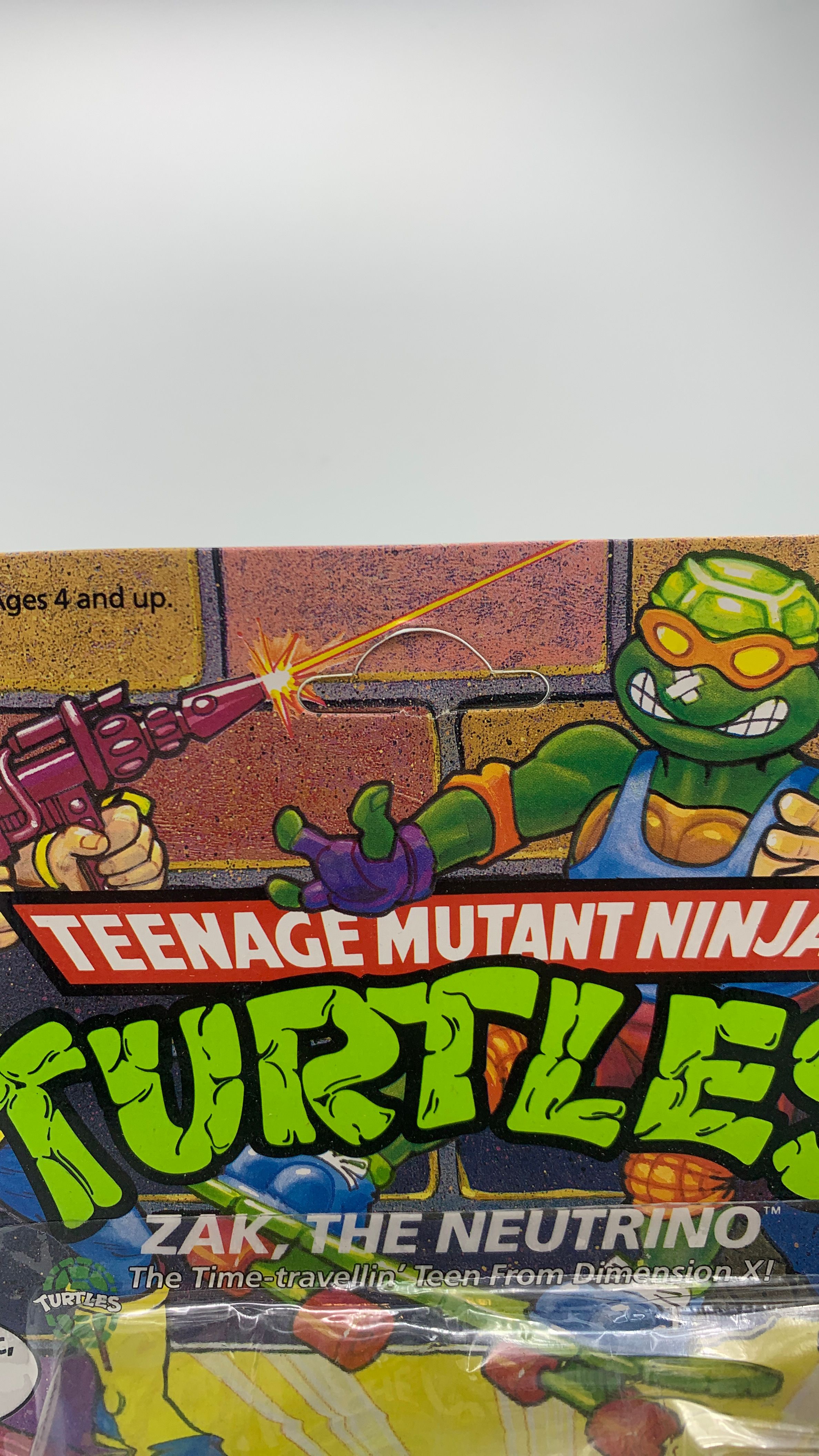 Playmates Teenage Mutant Ninja Turtles Zak, The Neutrino Vintage Figure (1991) view 3