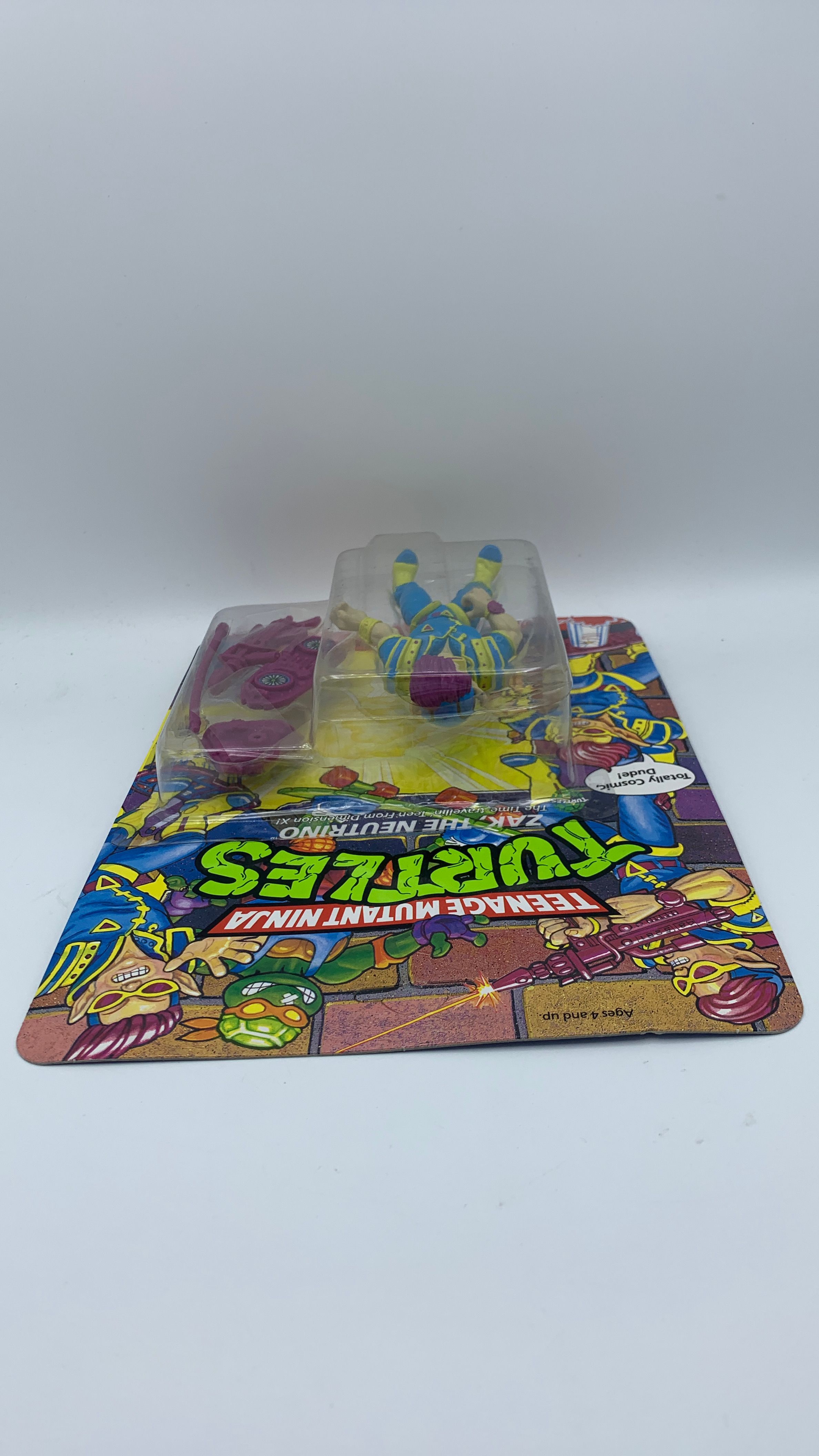 Playmates Teenage Mutant Ninja Turtles Zak, The Neutrino Vintage Figure (1991) view 6
