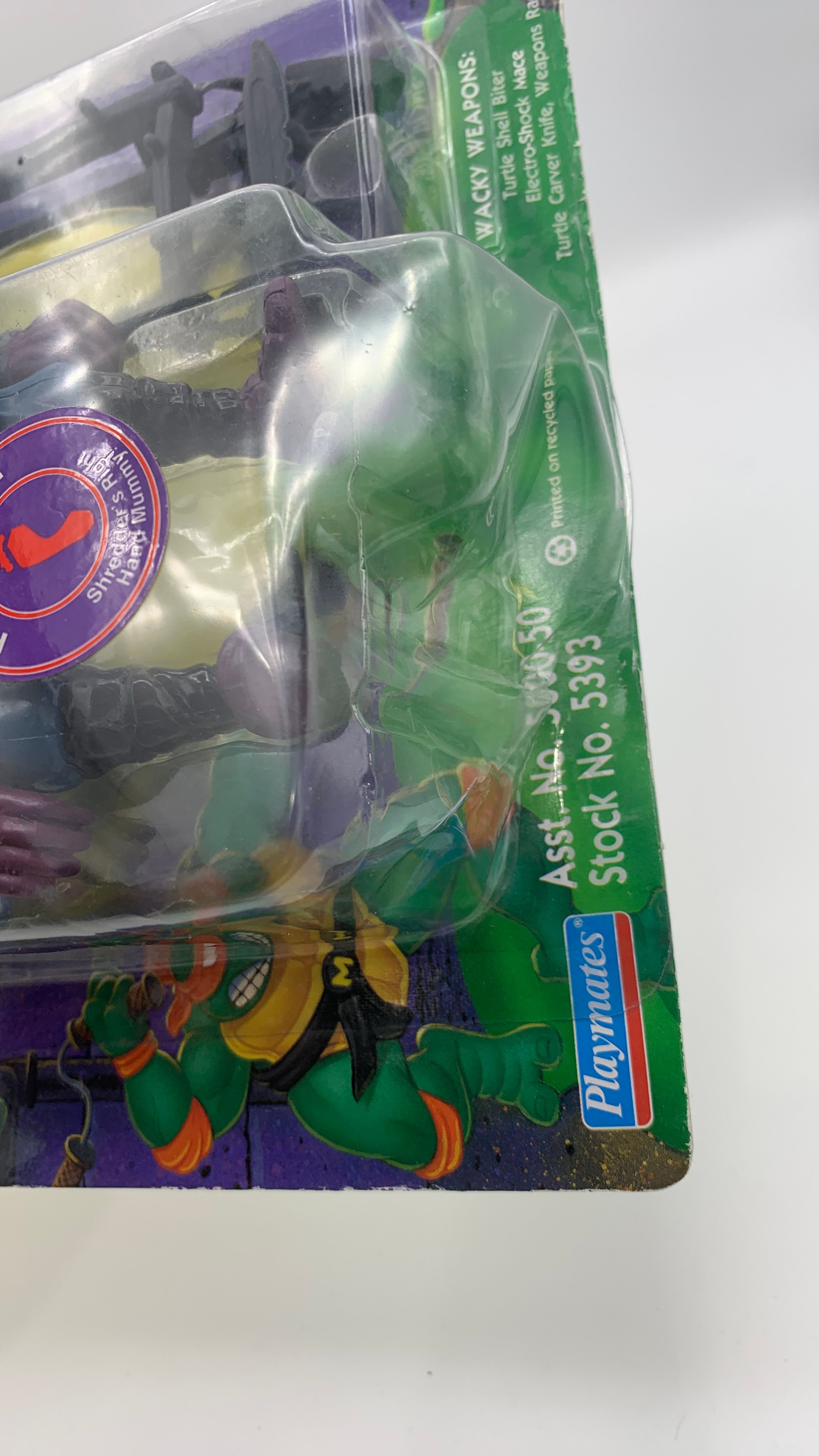 Playmates Teenage Mutant Ninja Turtles Foot Solider Vintage Figure 1995 view 2
