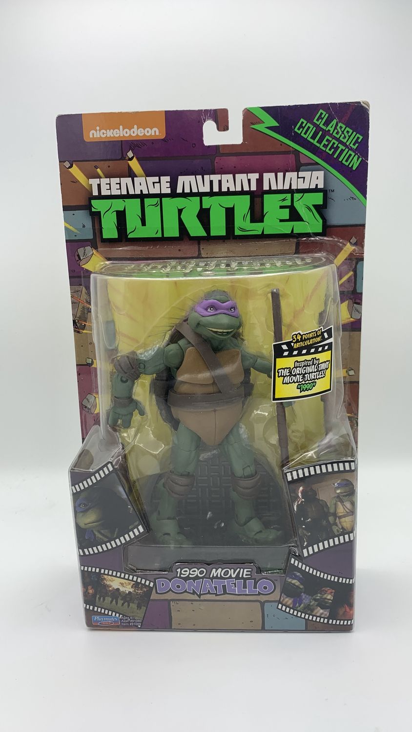 Playmates Teenage Mutant Ninja Turtles Figure Classic Collection 1990 Movie Donatello 2014
