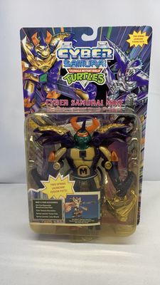 Playmates Teenage Mutant Ninja Turtles Cyber Samurai Mike Vintage Figure 1994